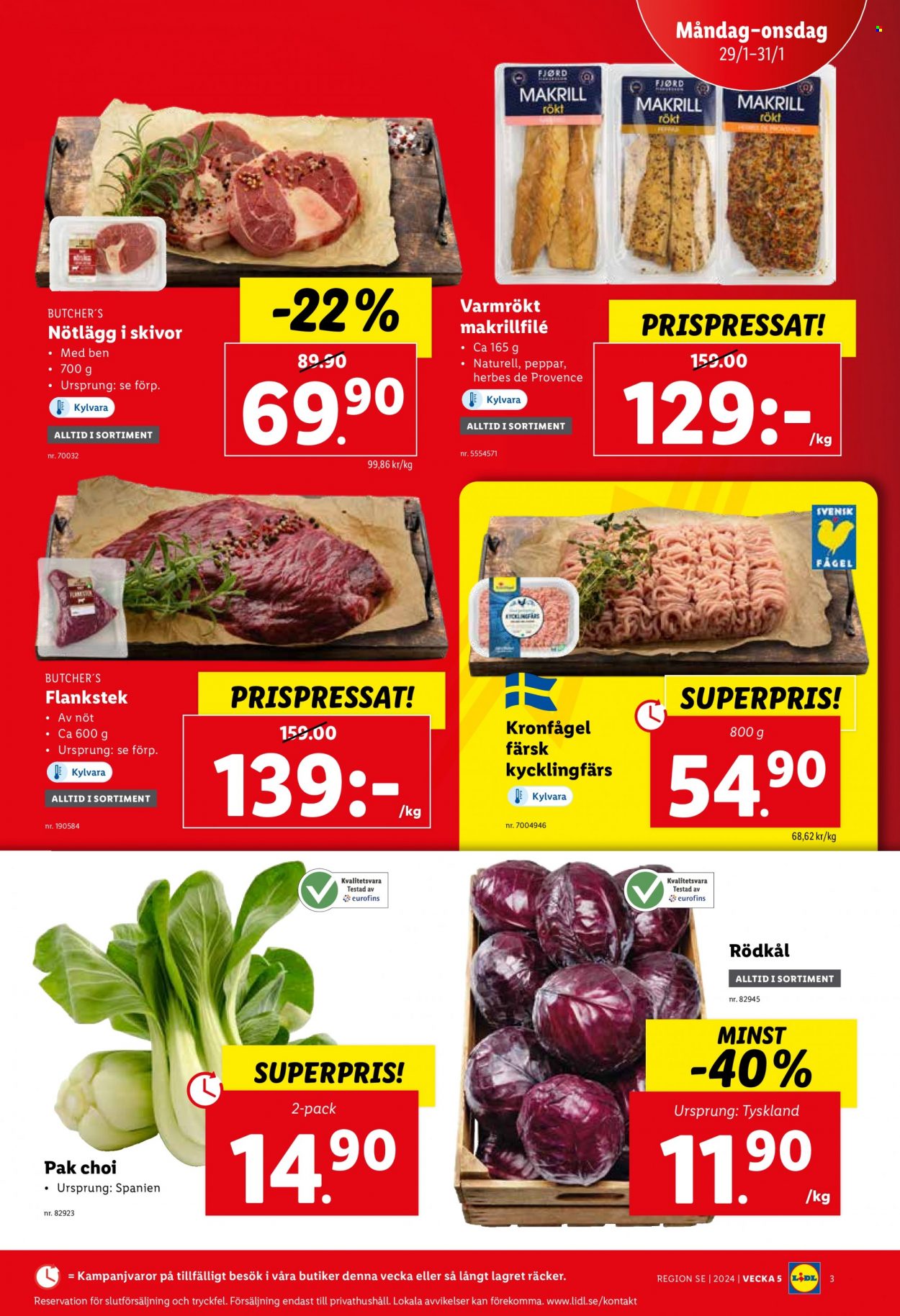 Lidl reklamblad - 29/1 2024 - 4/2 2024. Sida 3