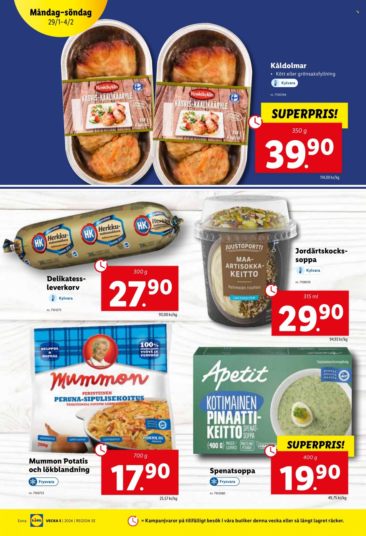Lidl reklamblad - 29/1 2024 - 4/2 2024. Sida 10