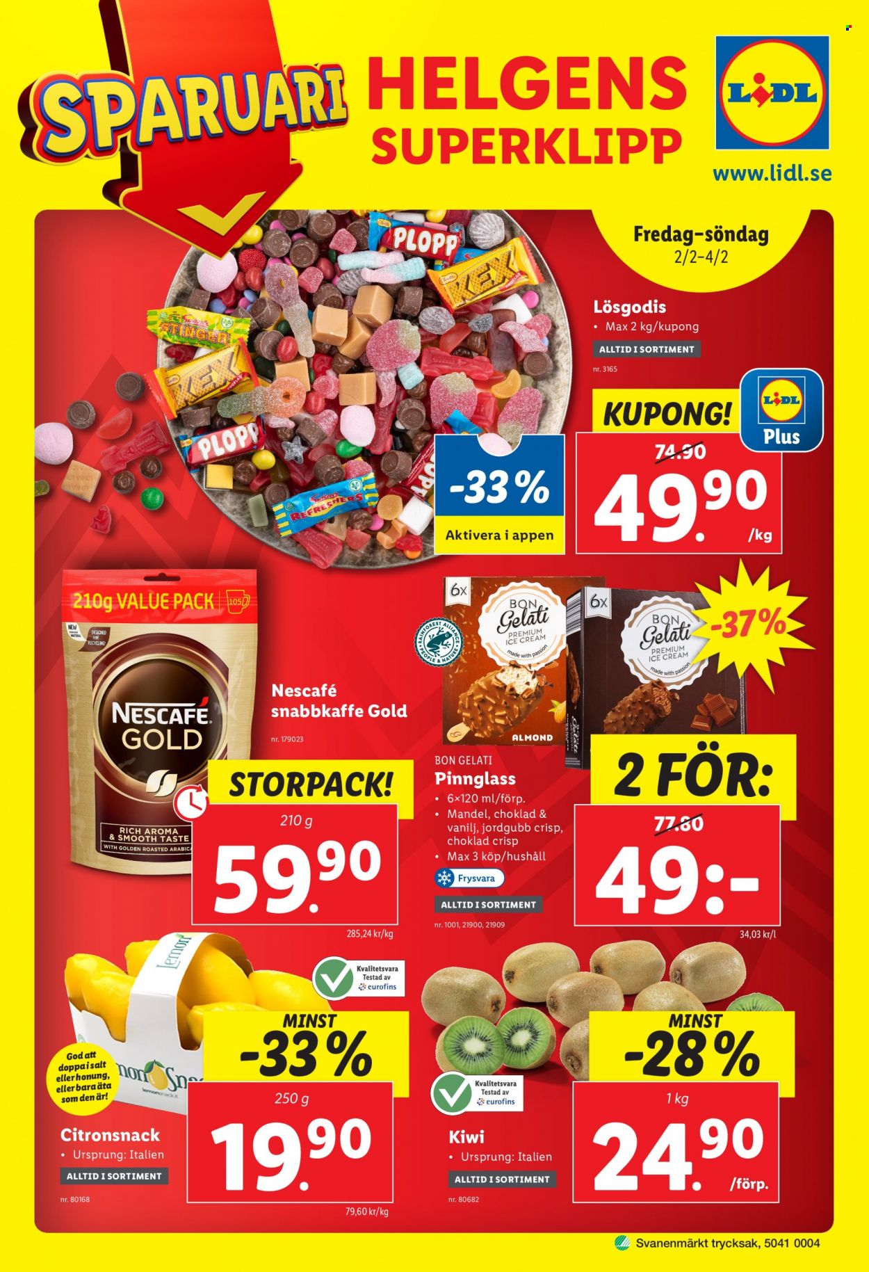 Lidl reklamblad - 29/1 2024 - 4/2 2024. Sida 36