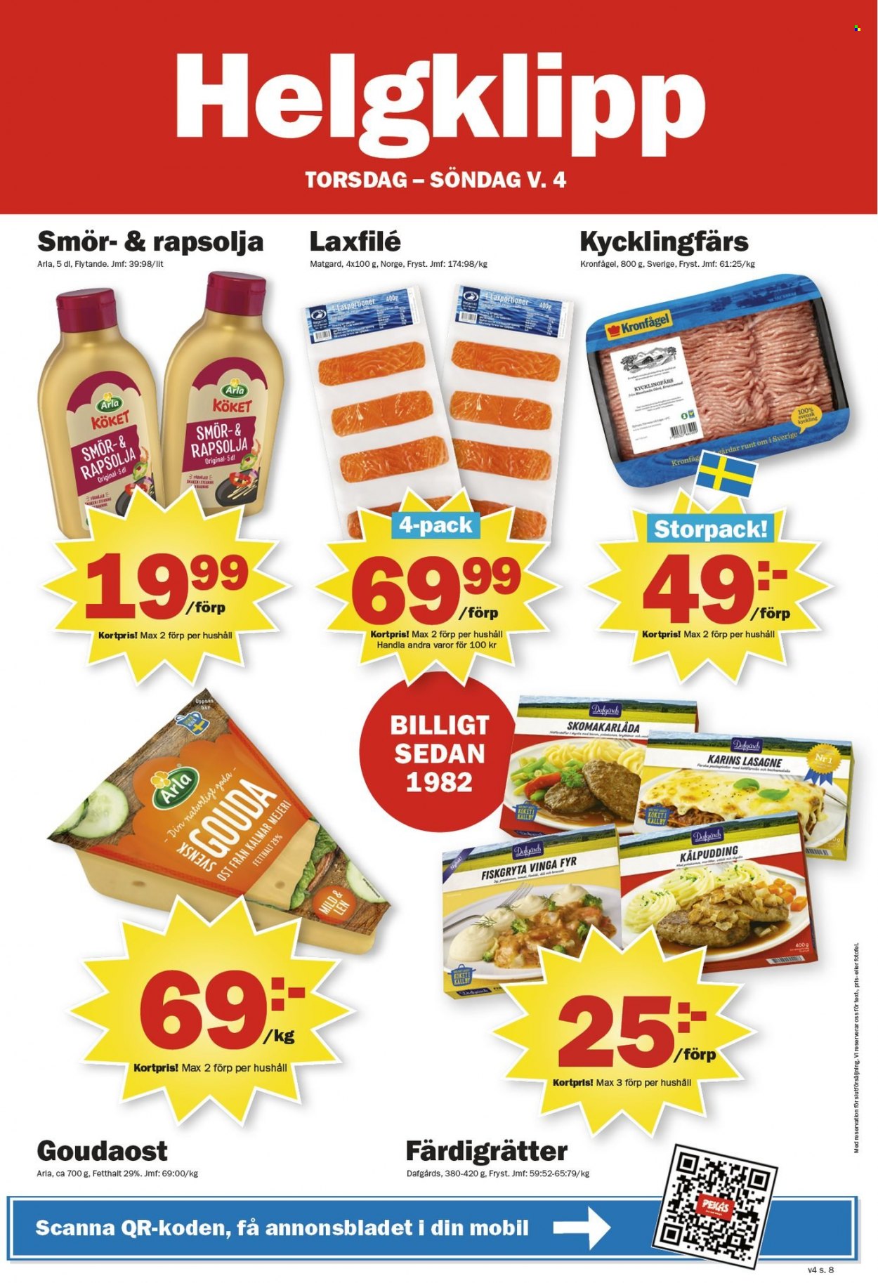 Pekås reklamblad - 22/1 2024 - 28/1 2024. Sida 8