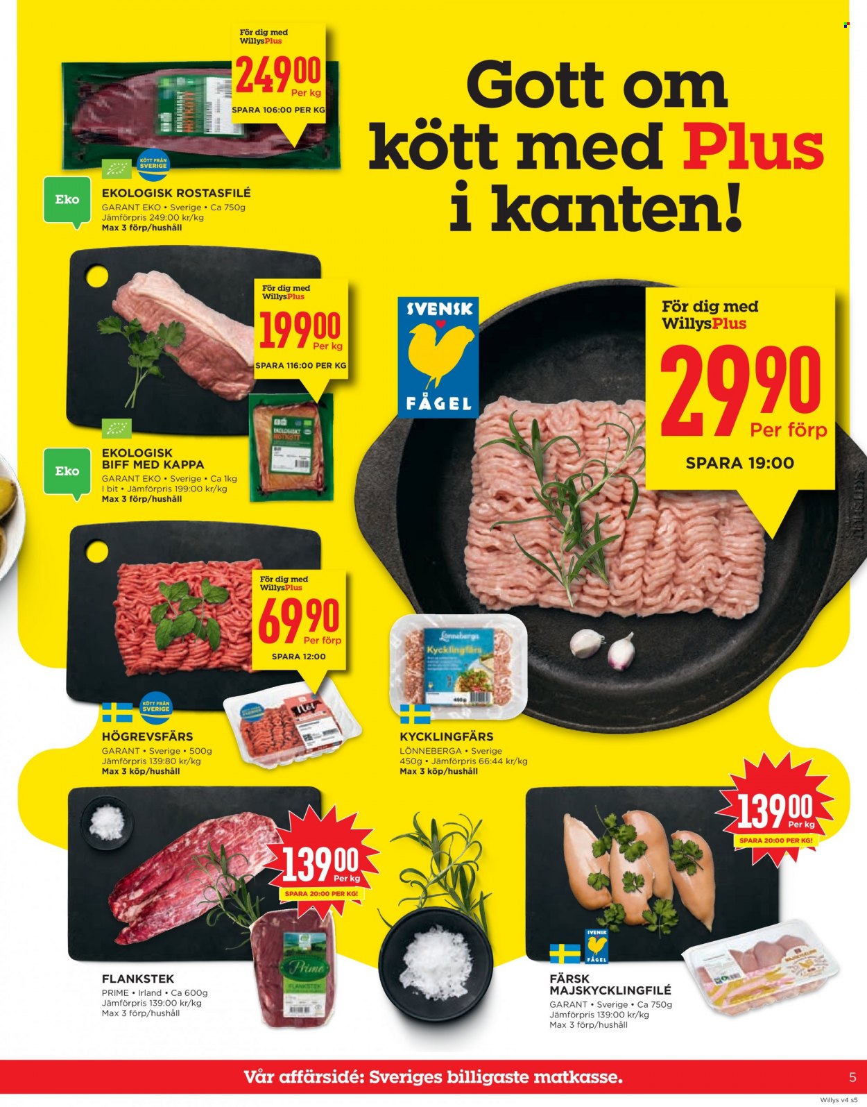 Willys reklamblad - 22/1 2024 - 28/1 2024. Sida 5