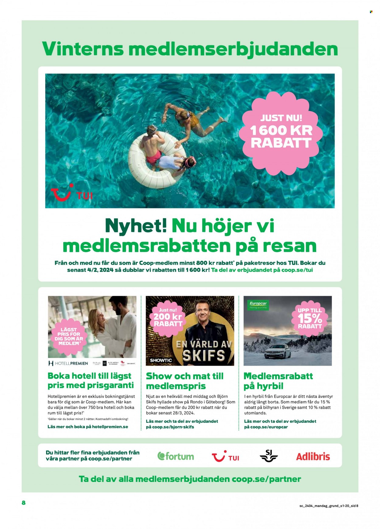 Stora Coop reklamblad - 22/1 2024 - 28/1 2024. Sida 8