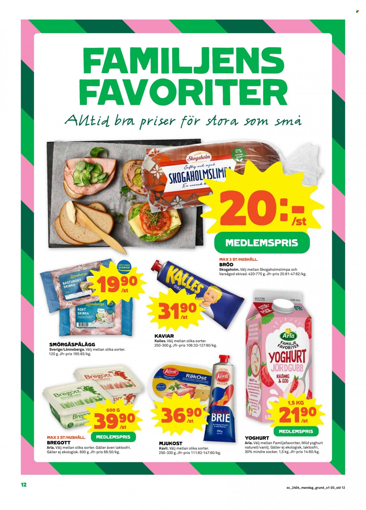 Stora Coop reklamblad - 22/1 2024 - 28/1 2024. Sida 12