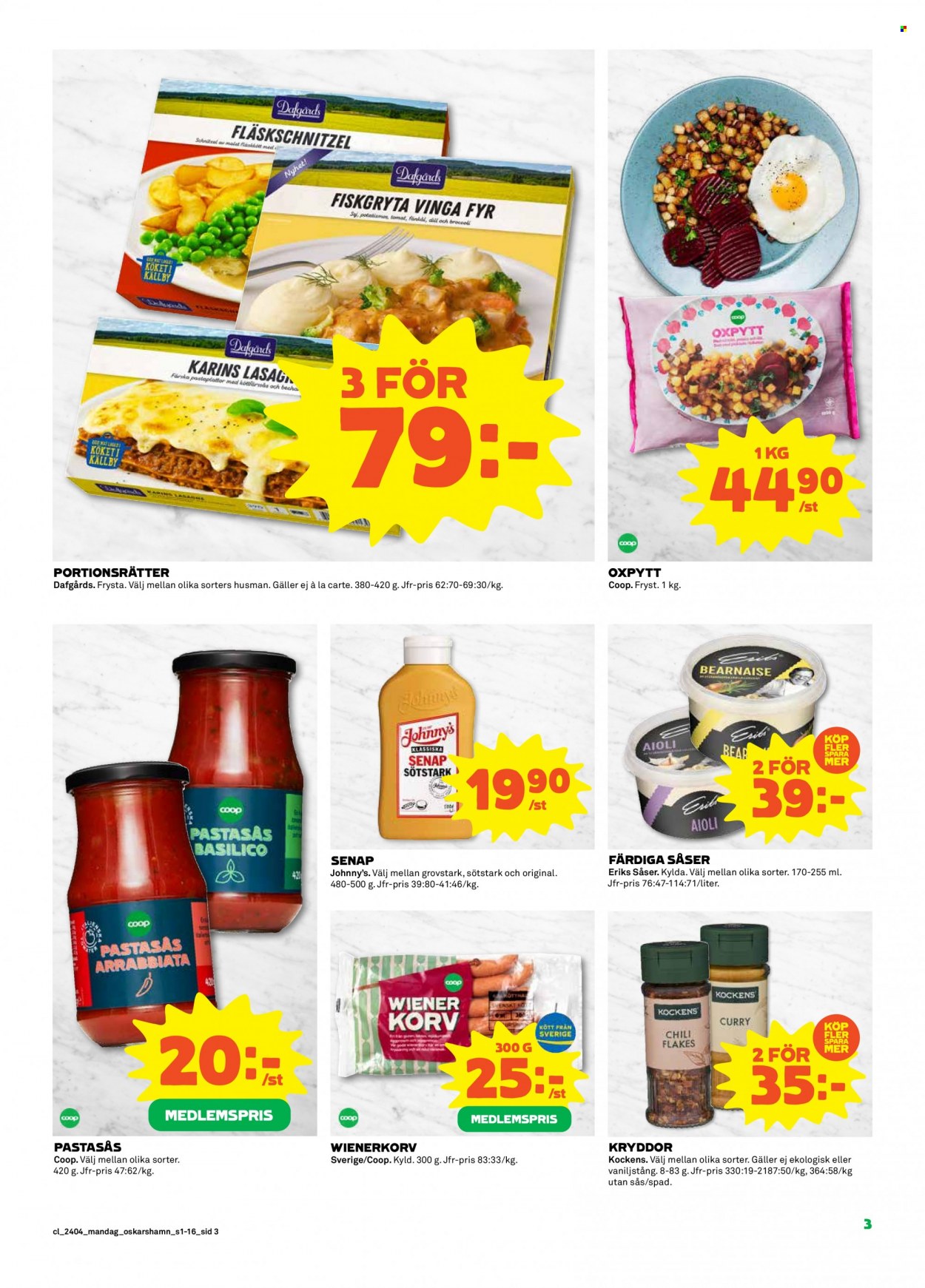 Coop reklamblad - 22/1 2024 - 28/1 2024. Sida 3
