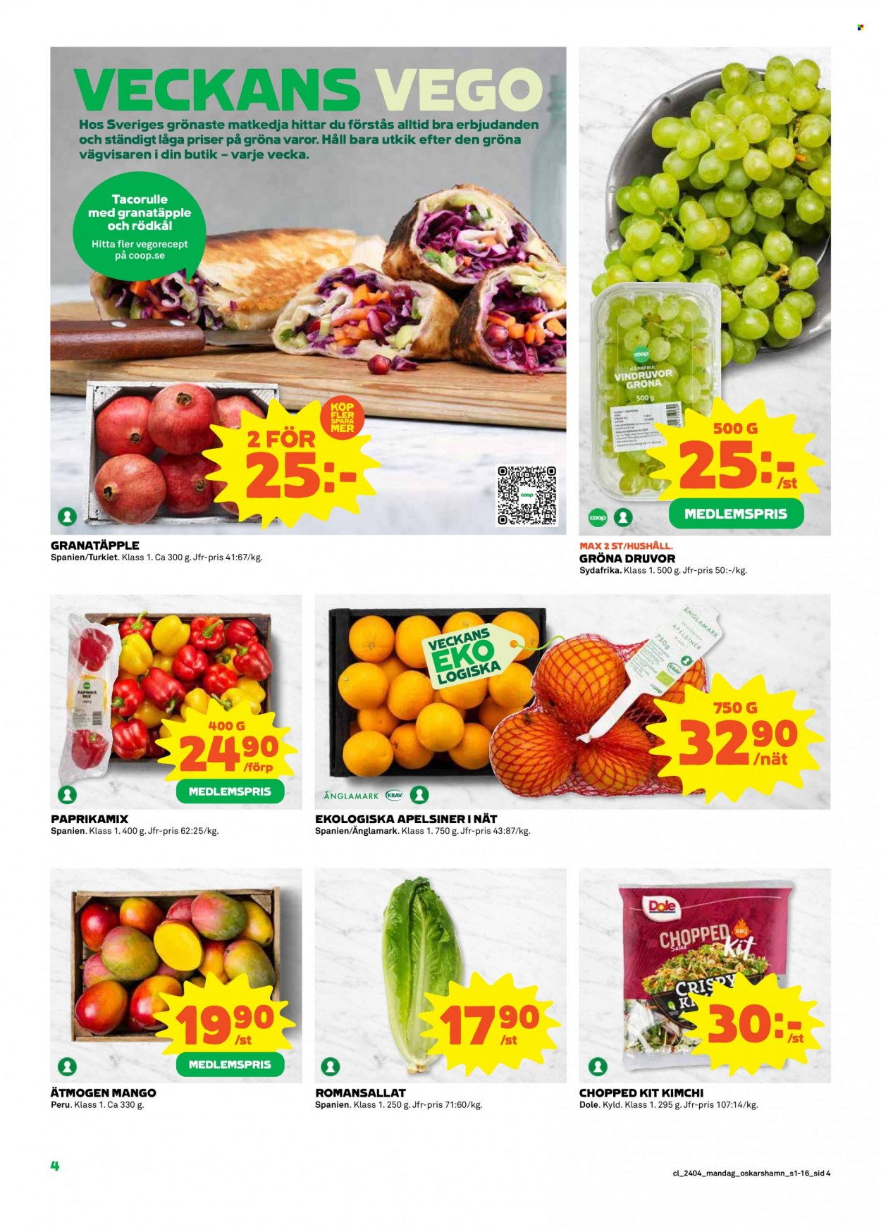 Coop reklamblad - 22/1 2024 - 28/1 2024. Sida 4