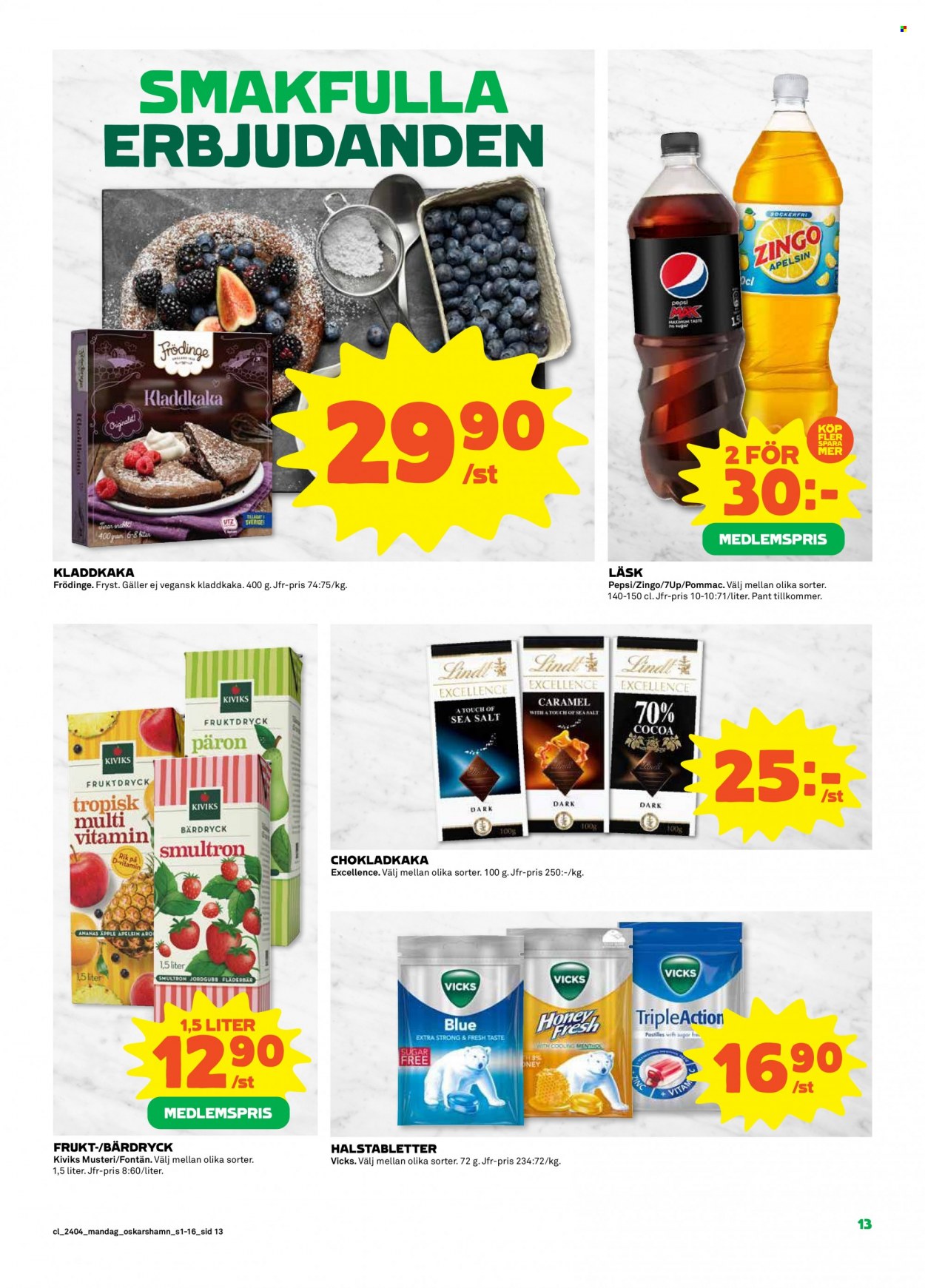 Coop reklamblad - 22/1 2024 - 28/1 2024. Sida 13