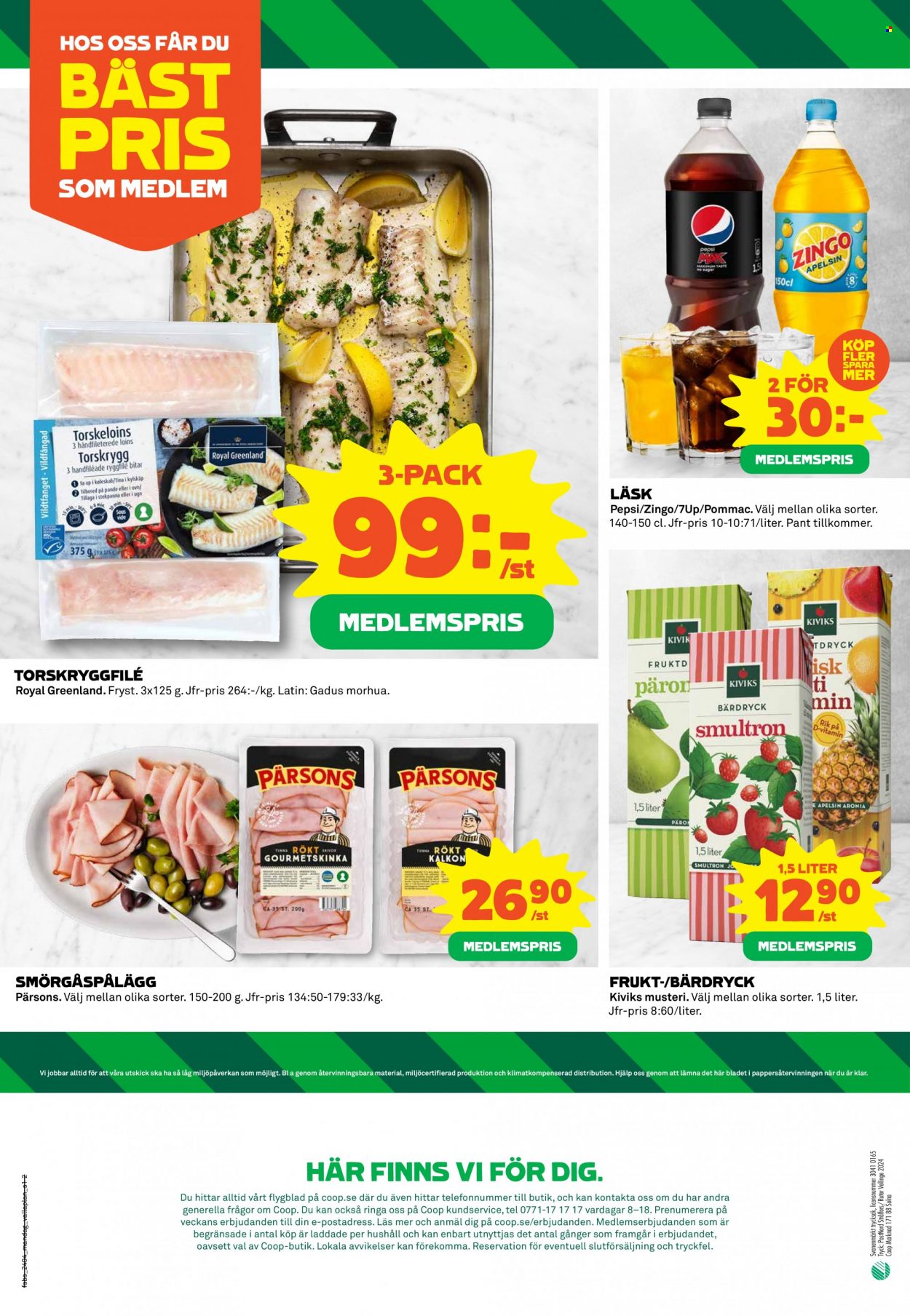 Coop reklamblad - 22/1 2024 - 28/1 2024. Sida 2
