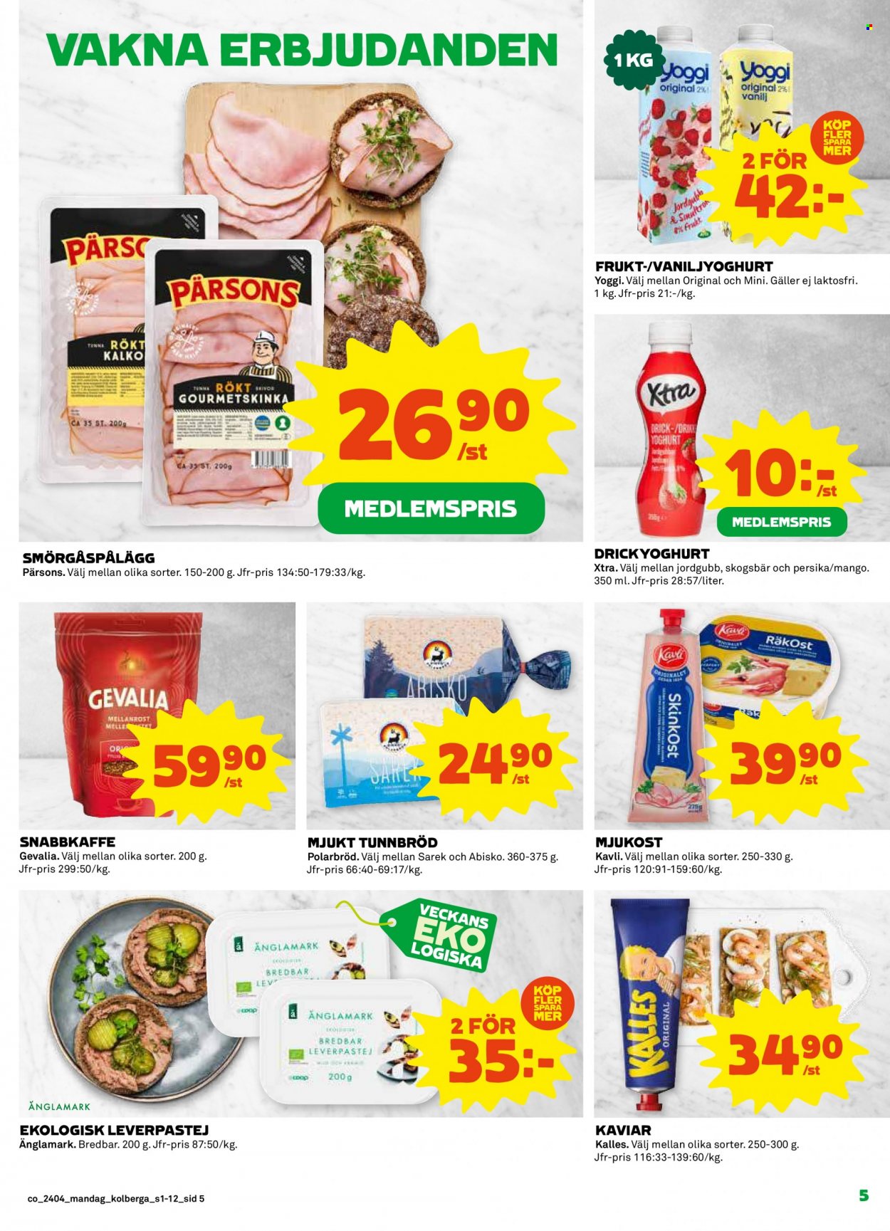 Coop reklamblad - 22/1 2024 - 28/1 2024. Sida 5