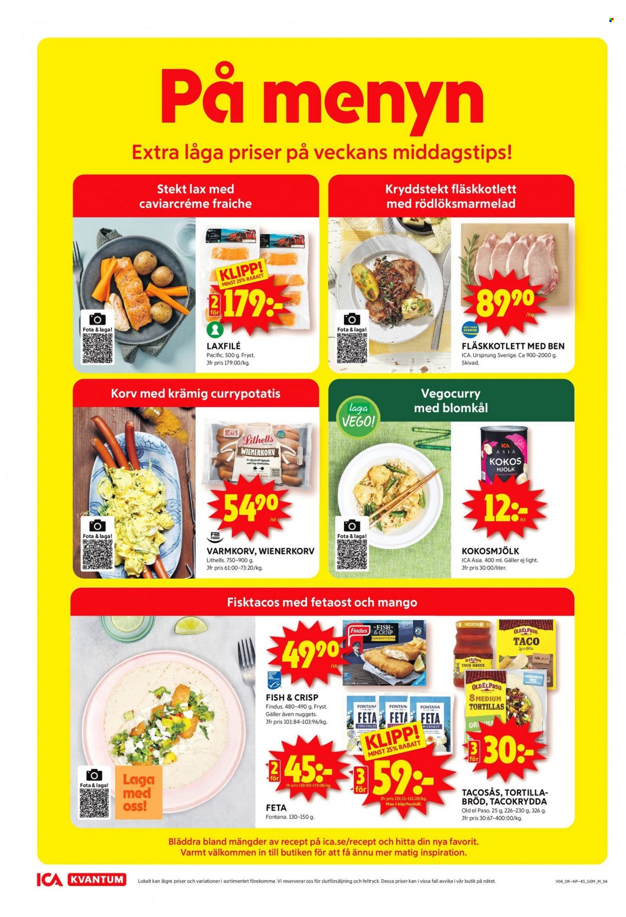 ICA reklamblad - 22/1 2024 - 28/1 2024. Sida 4