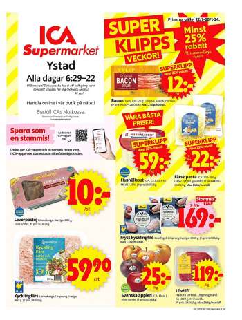 ICA reklamblad - 22/1 2024 - 28/1 2024.