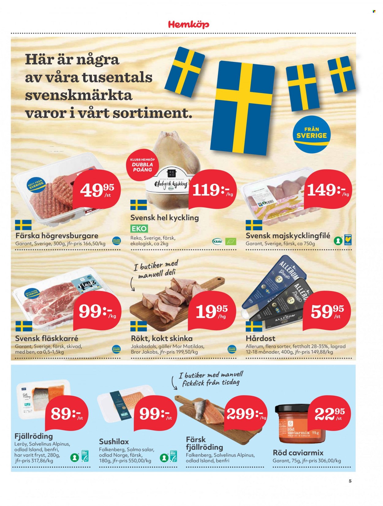 Hemköp reklamblad - 22/1 2024 - 28/1 2024. Sida 5