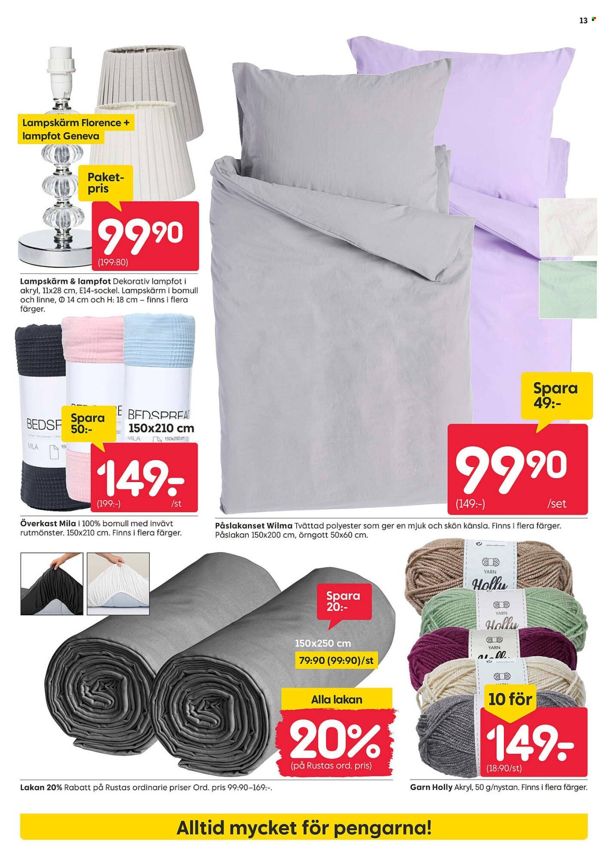 Rusta reklamblad - 22/1 2024 - 28/1 2024. Sida 13