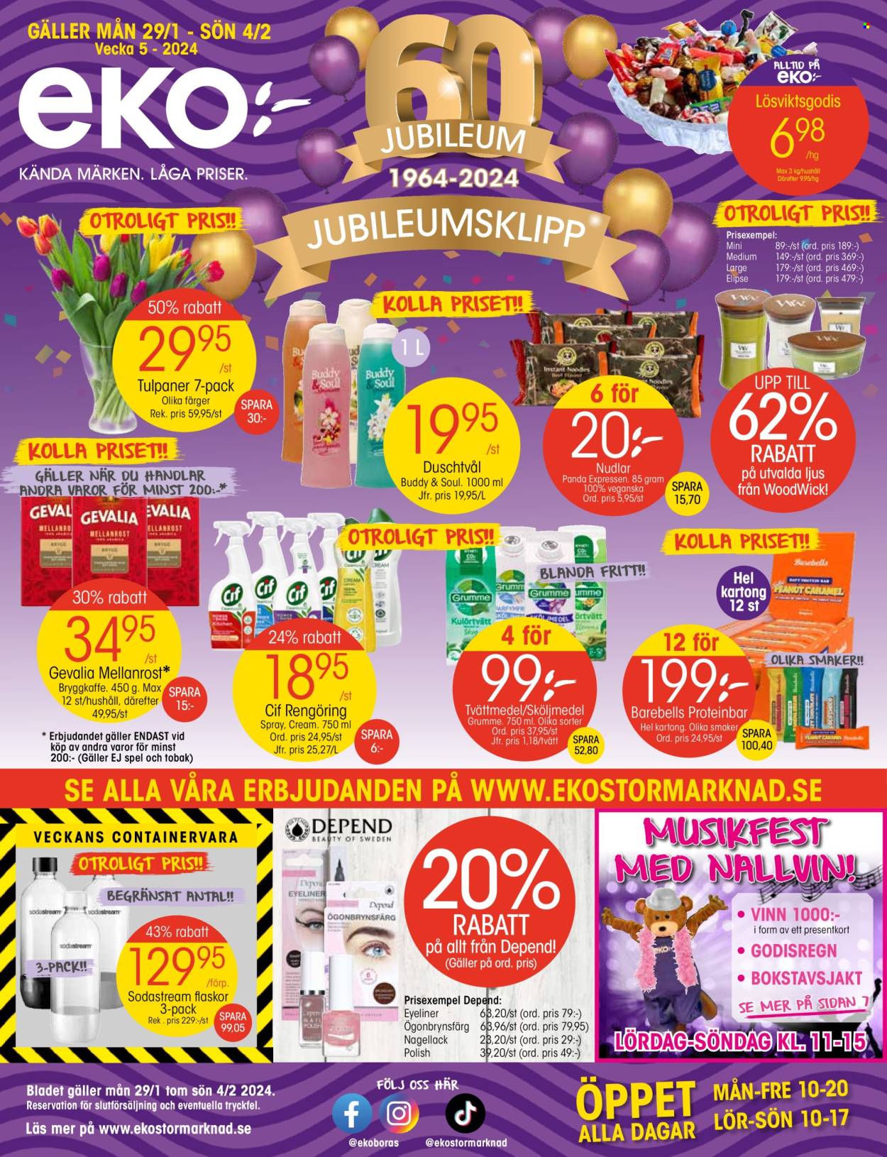 EKO reklamblad - 29/1 2024 - 4/2 2024. Sida 1