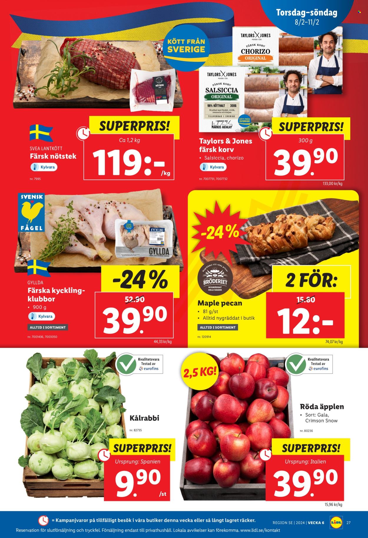 Lidl reklamblad - 5/2 2024 - 11/2 2024. Sida 30