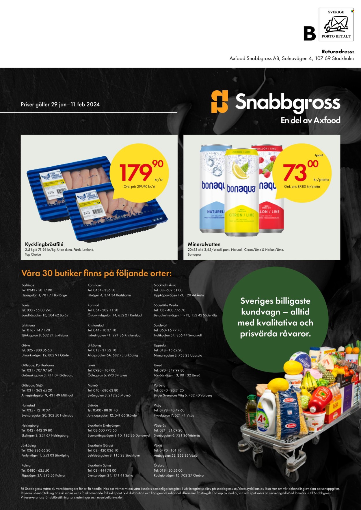 Snabbgross reklamblad - 29/1 2024 - 11/2 2024. Sida 12