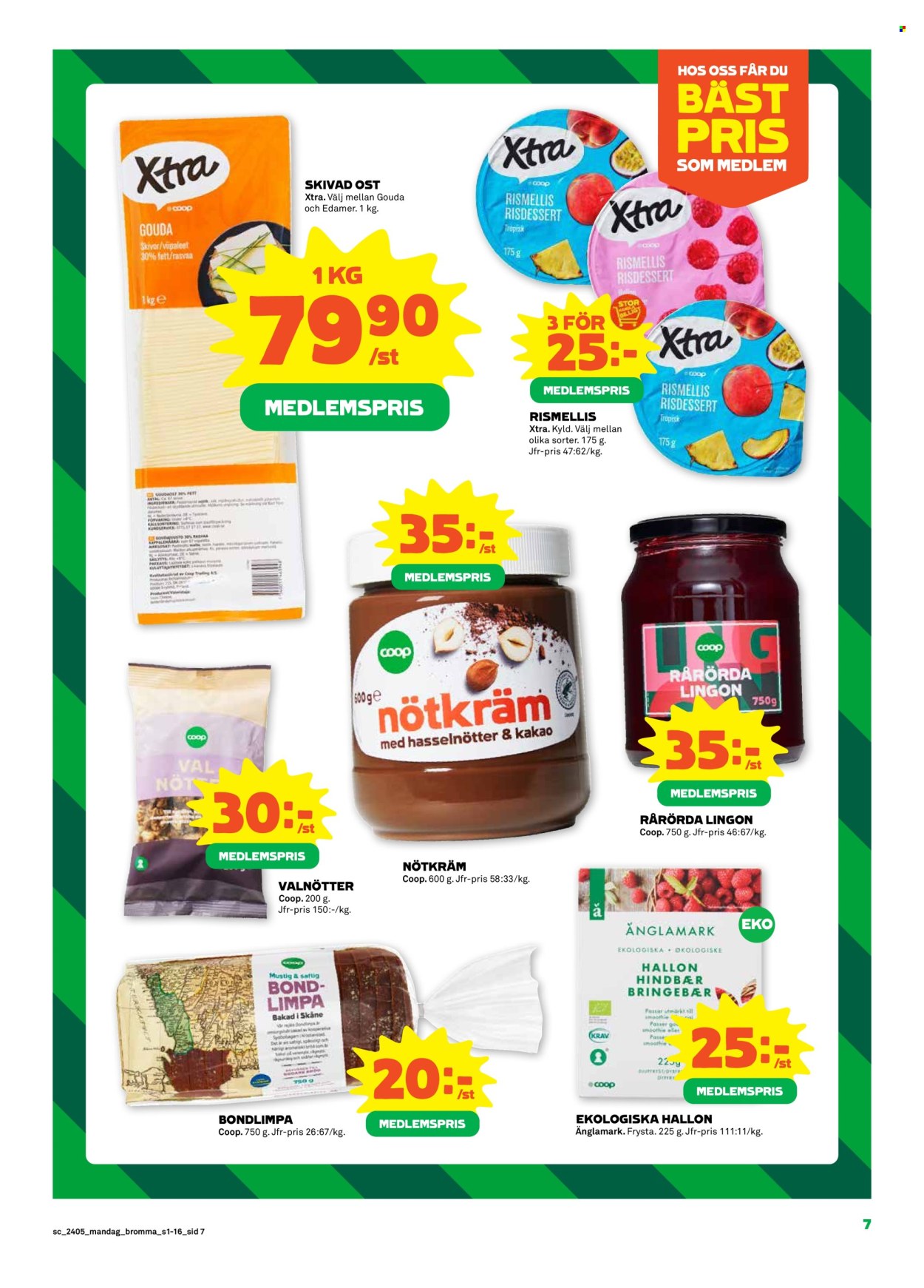 Coop reklamblad - 29/1 2024 - 4/2 2024. Sida 7