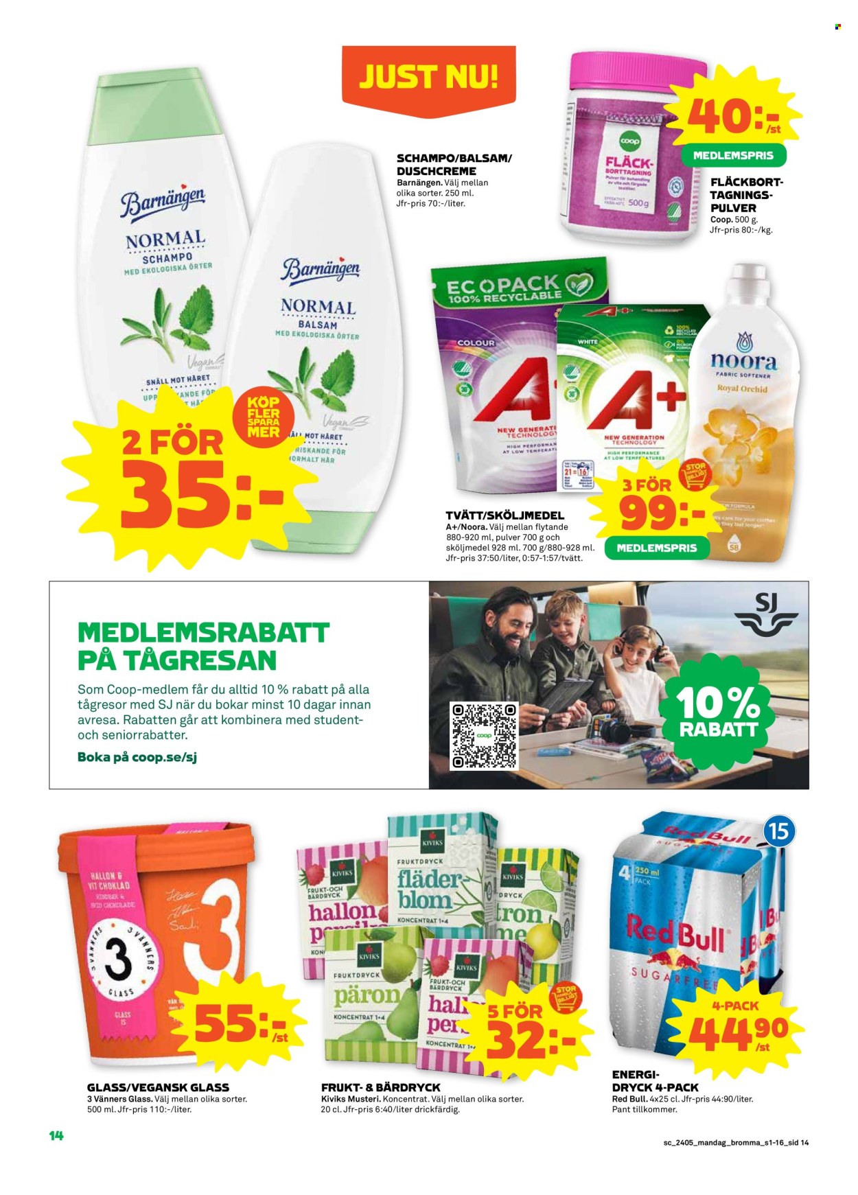 Coop reklamblad - 29/1 2024 - 4/2 2024. Sida 14