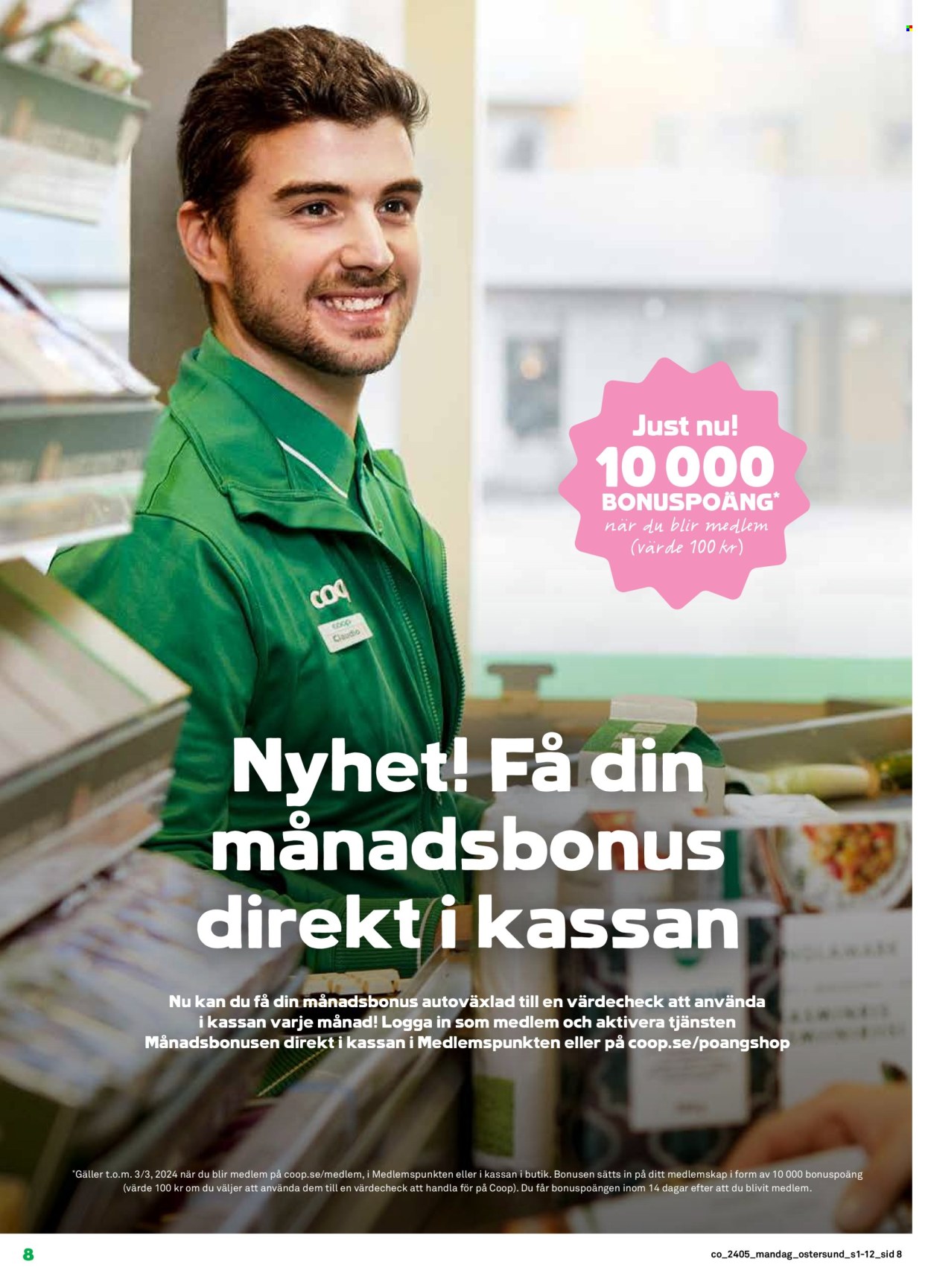 Coop reklamblad - 29/1 2024 - 4/2 2024. Sida 8