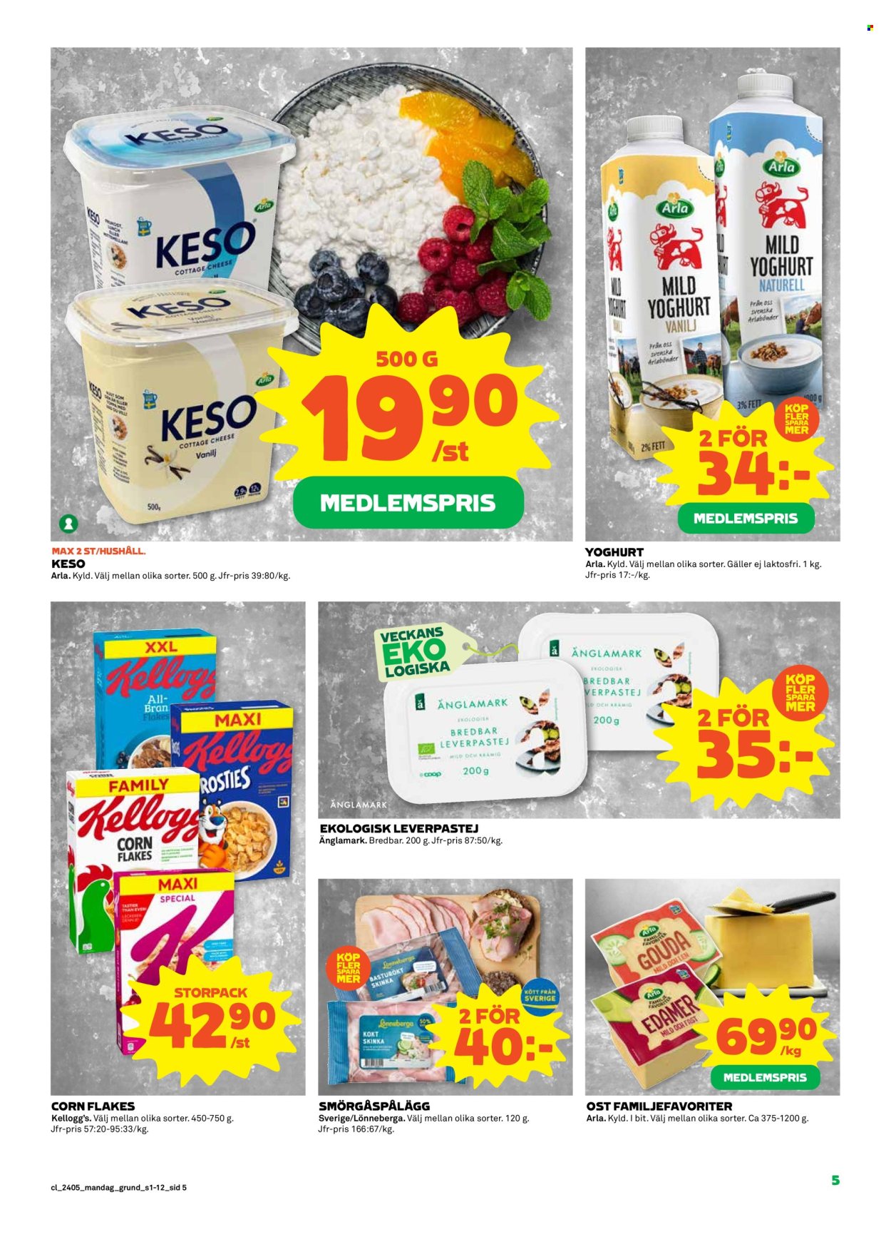Coop reklamblad - 29/1 2024 - 4/2 2024. Sida 5