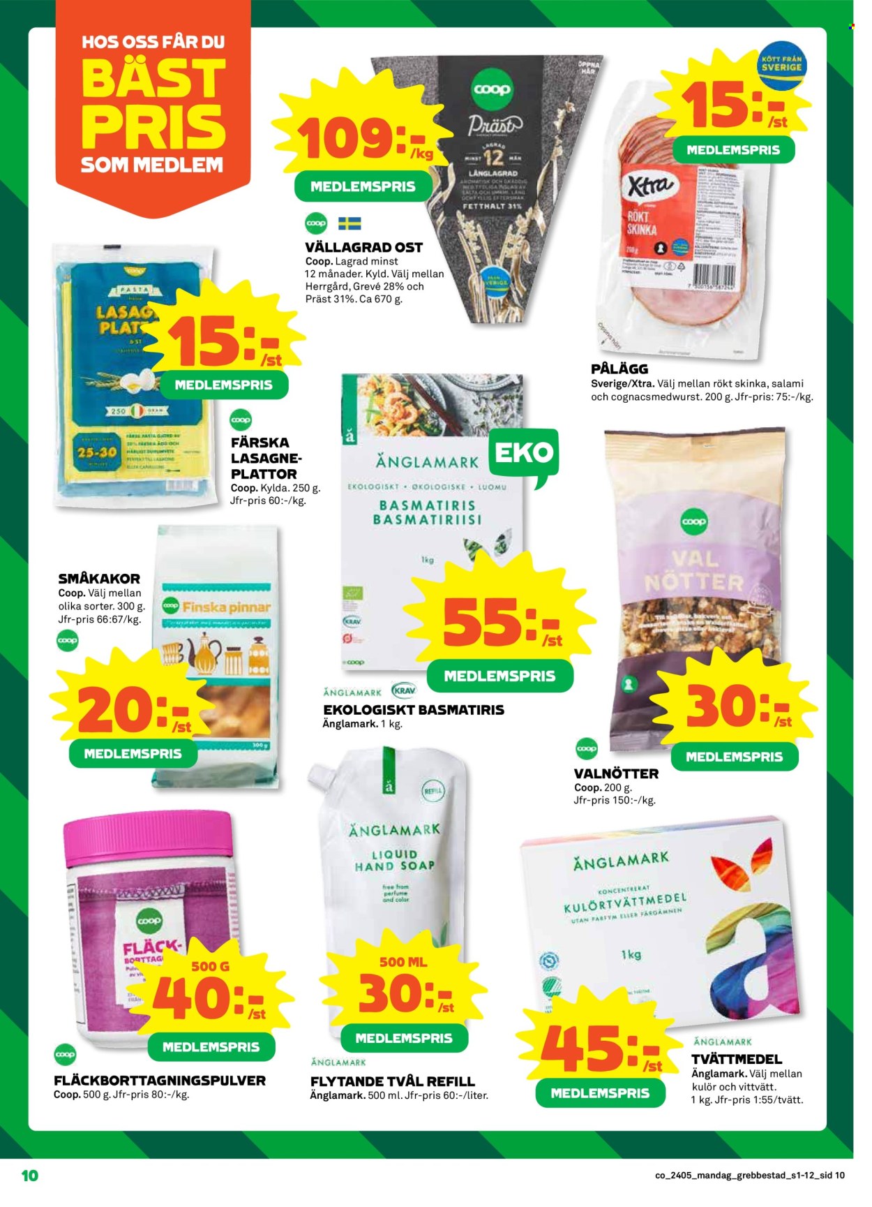 Coop reklamblad - 29/1 2024 - 4/2 2024. Sida 10