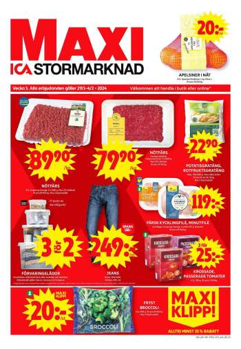 ICA reklamblad - 29/1 2024 - 4/2 2024.