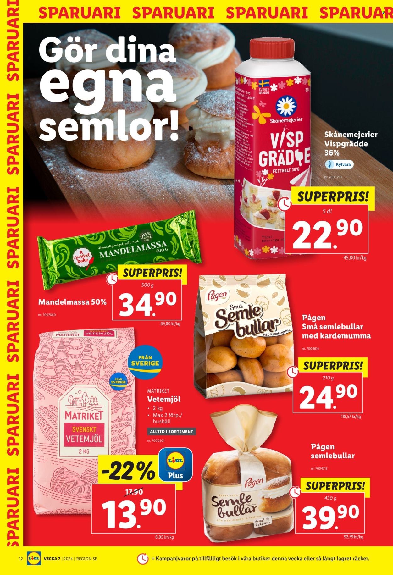 Lidl reklamblad - 12/2 2024 - 18/2 2024. Sida 13