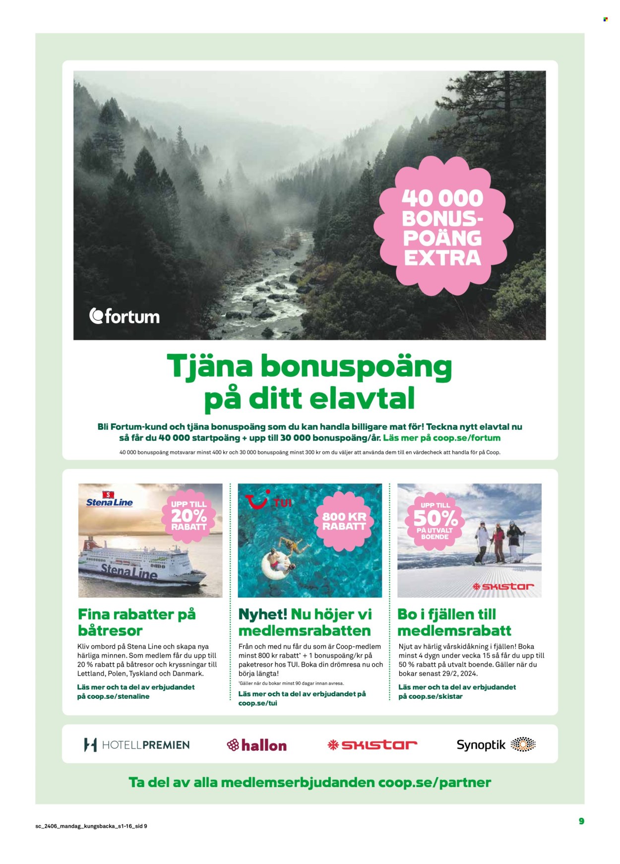 Stora Coop reklamblad - 5/2 2024 - 11/2 2024. Sida 9