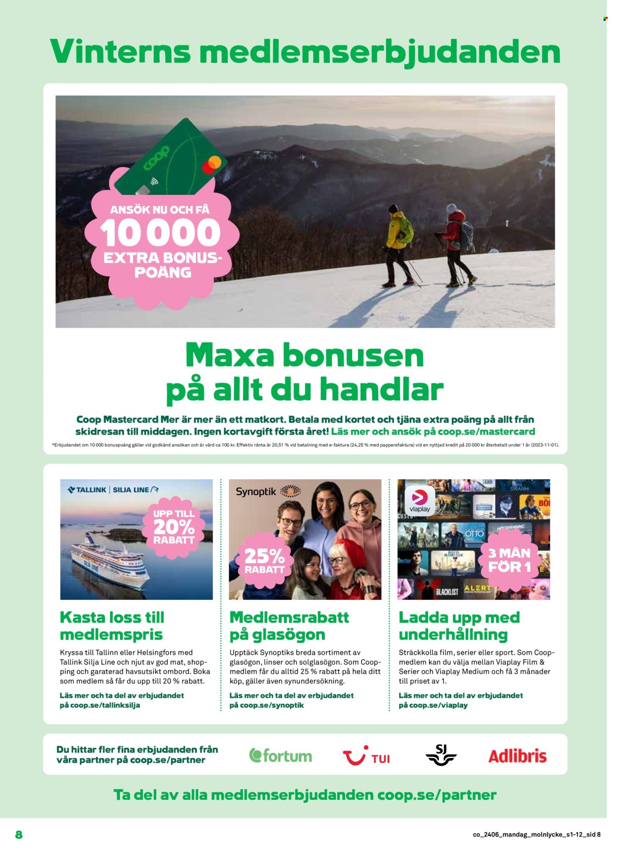 Coop reklamblad - 5/2 2024 - 11/2 2024. Sida 8