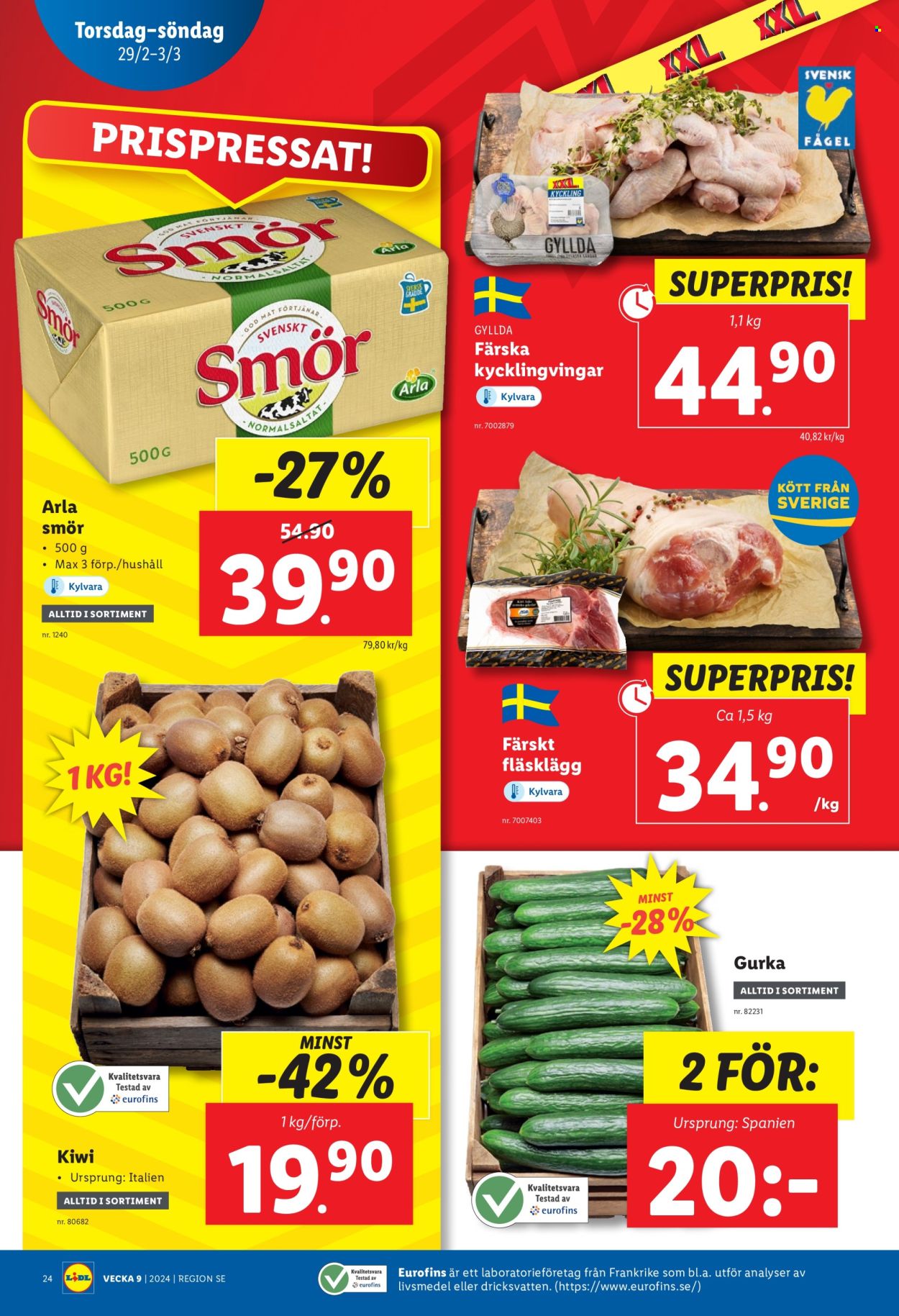 Lidl reklamblad - 26/2 2024 - 3/3 2024. Sida 29