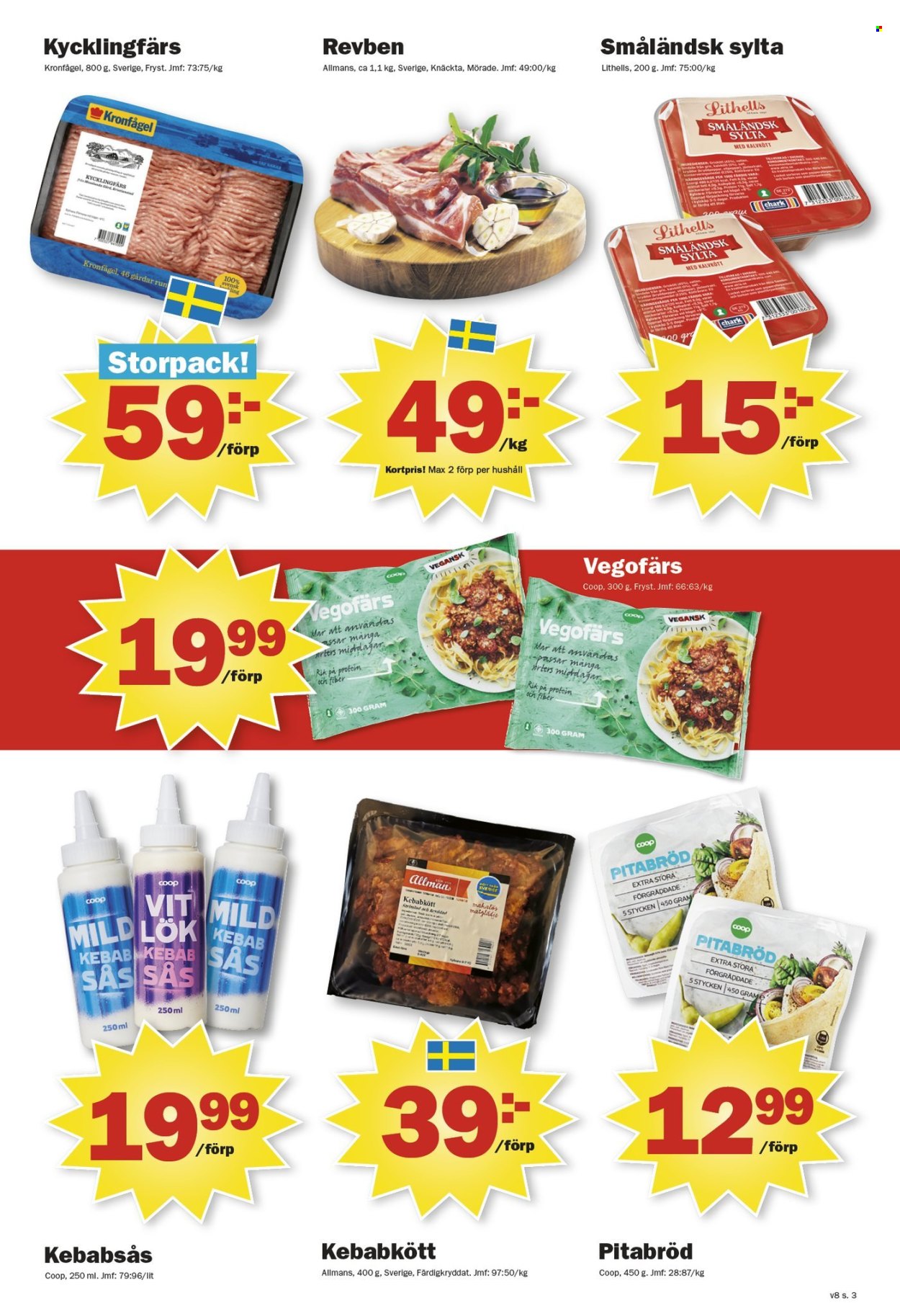 Pekås reklamblad - 19/2 2024 - 25/2 2024. Sida 3