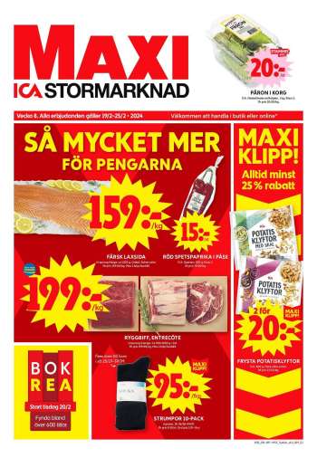 ICA reklamblad - 19/2 2024 - 25/2 2024.