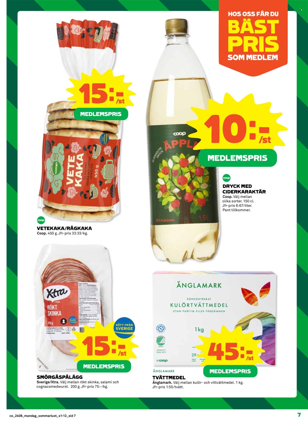 Coop reklamblad - 19/2 2024 - 25/2 2024. Sida 7