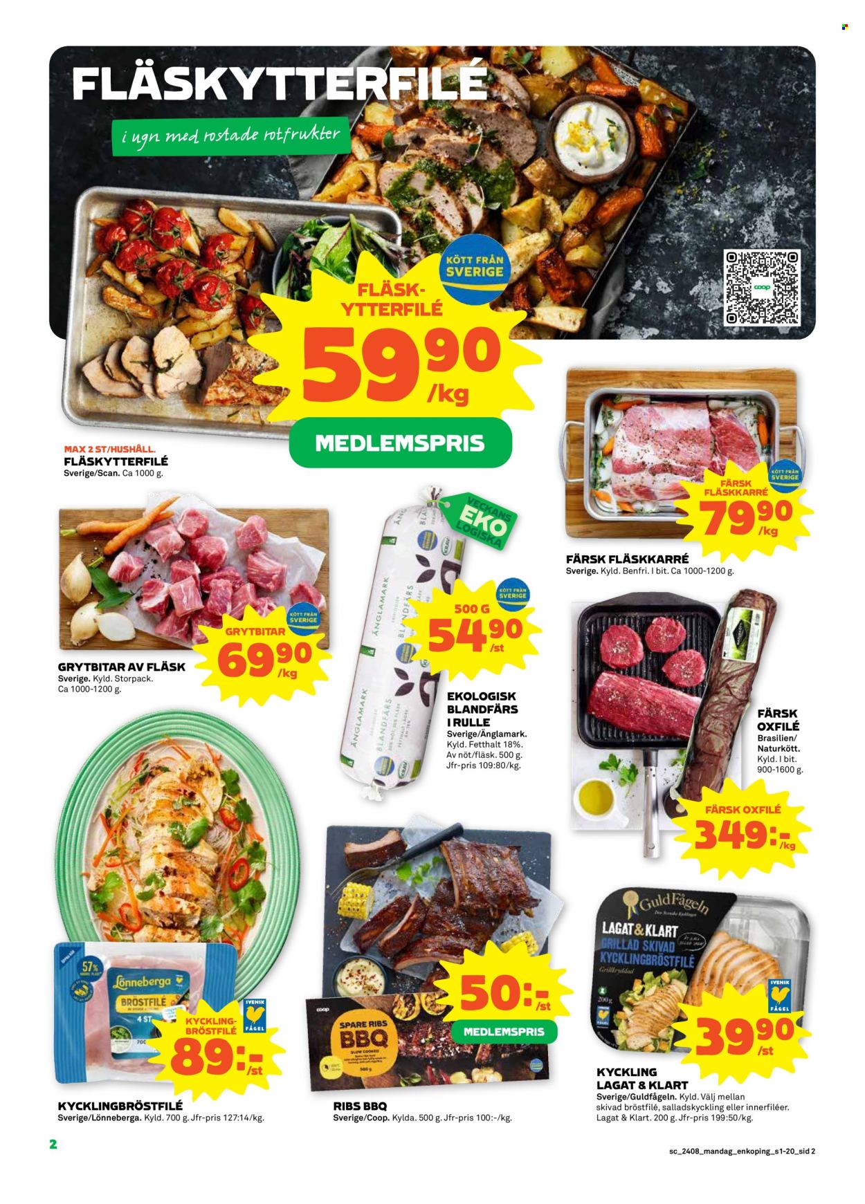 Stora Coop reklamblad - 19/2 2024 - 25/2 2024. Sida 2