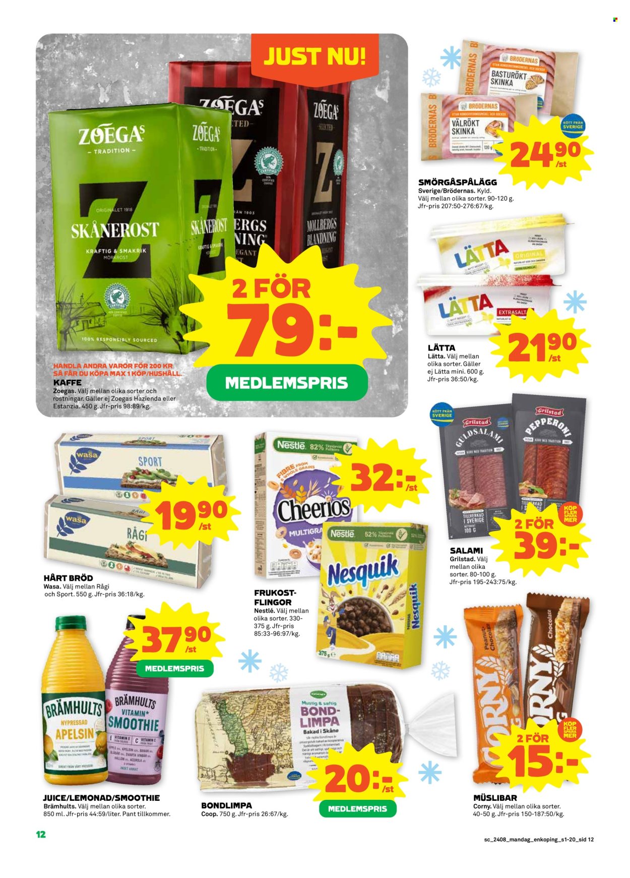 Stora Coop reklamblad - 19/2 2024 - 25/2 2024. Sida 12