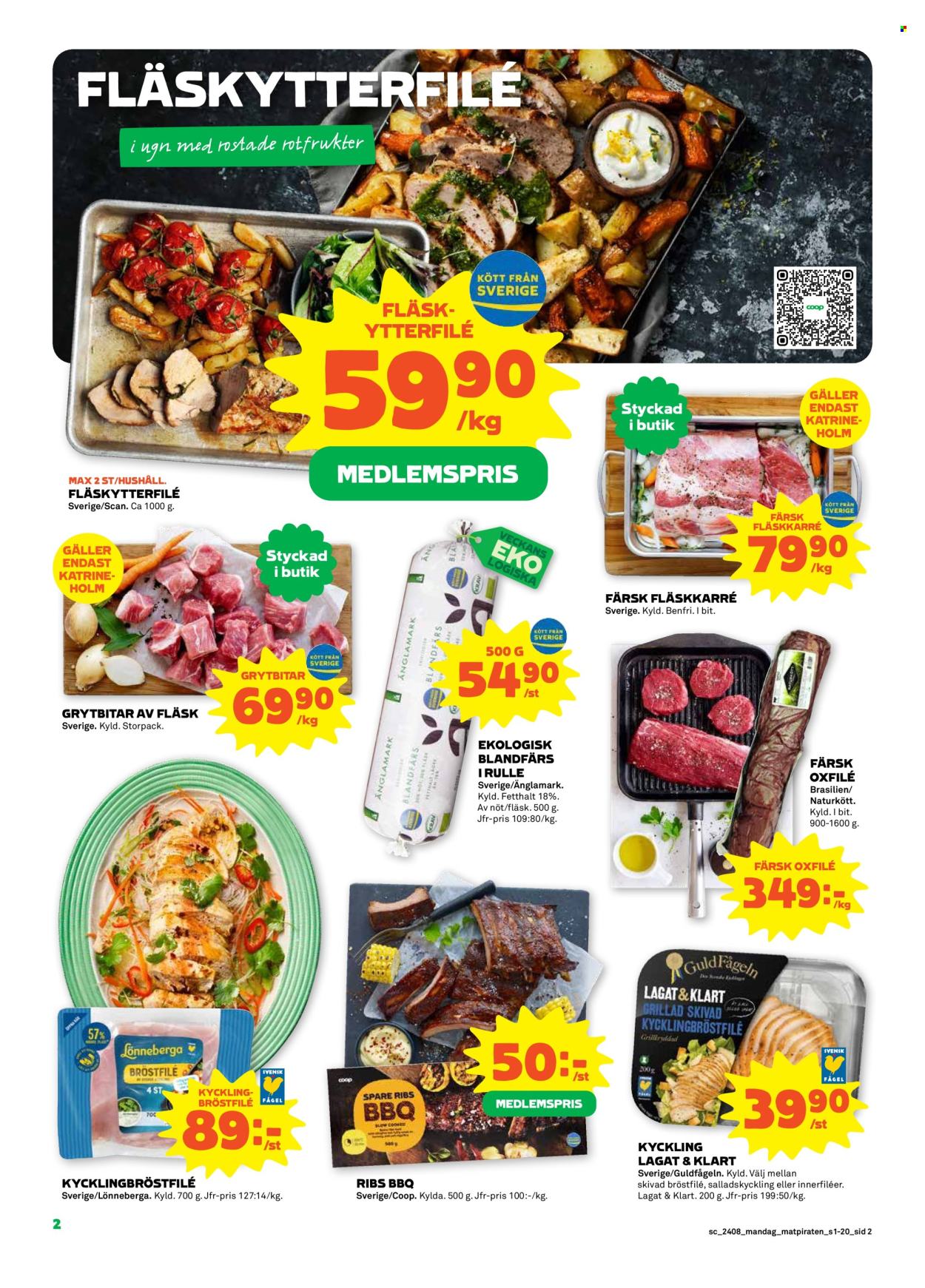 Coop reklamblad - 19/2 2024 - 25/2 2024. Sida 2