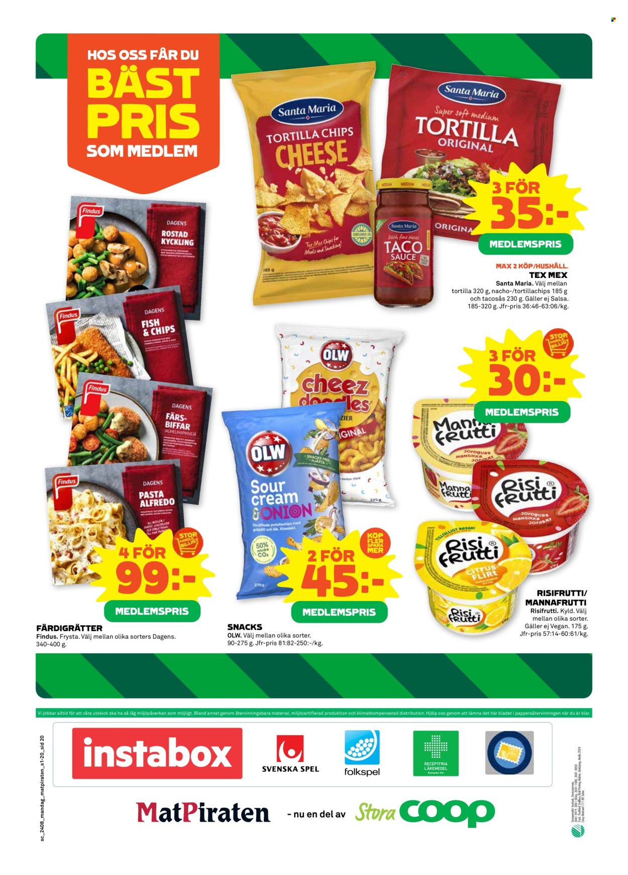 Coop reklamblad - 19/2 2024 - 25/2 2024. Sida 20