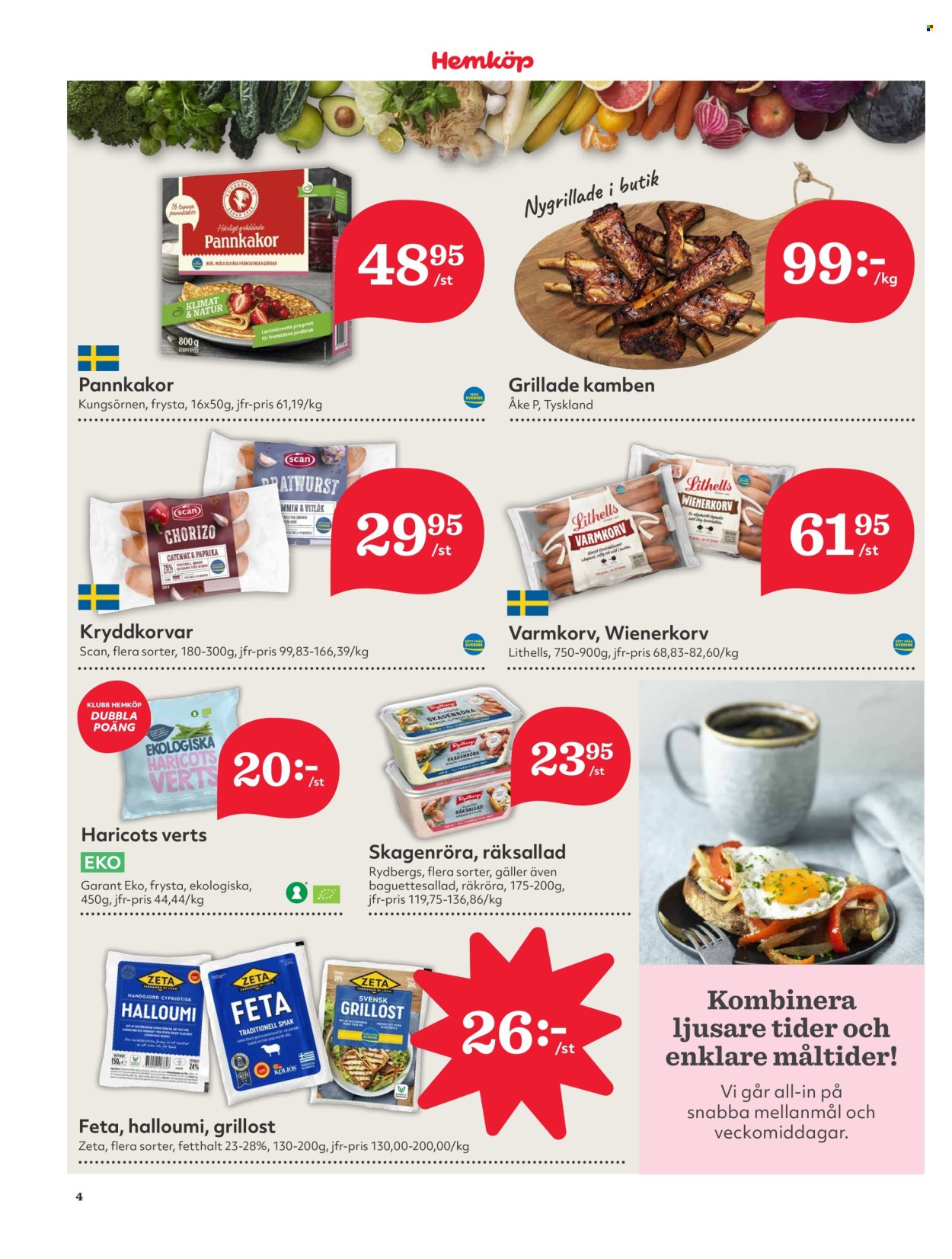 Hemköp reklamblad - 26/2 2024 - 3/3 2024. Sida 4