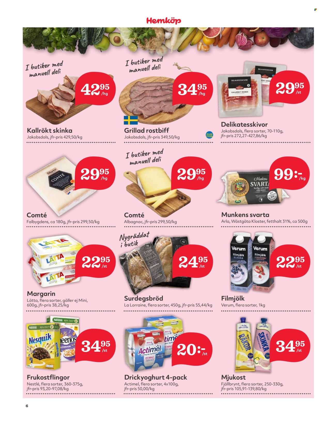Hemköp reklamblad - 26/2 2024 - 3/3 2024. Sida 6