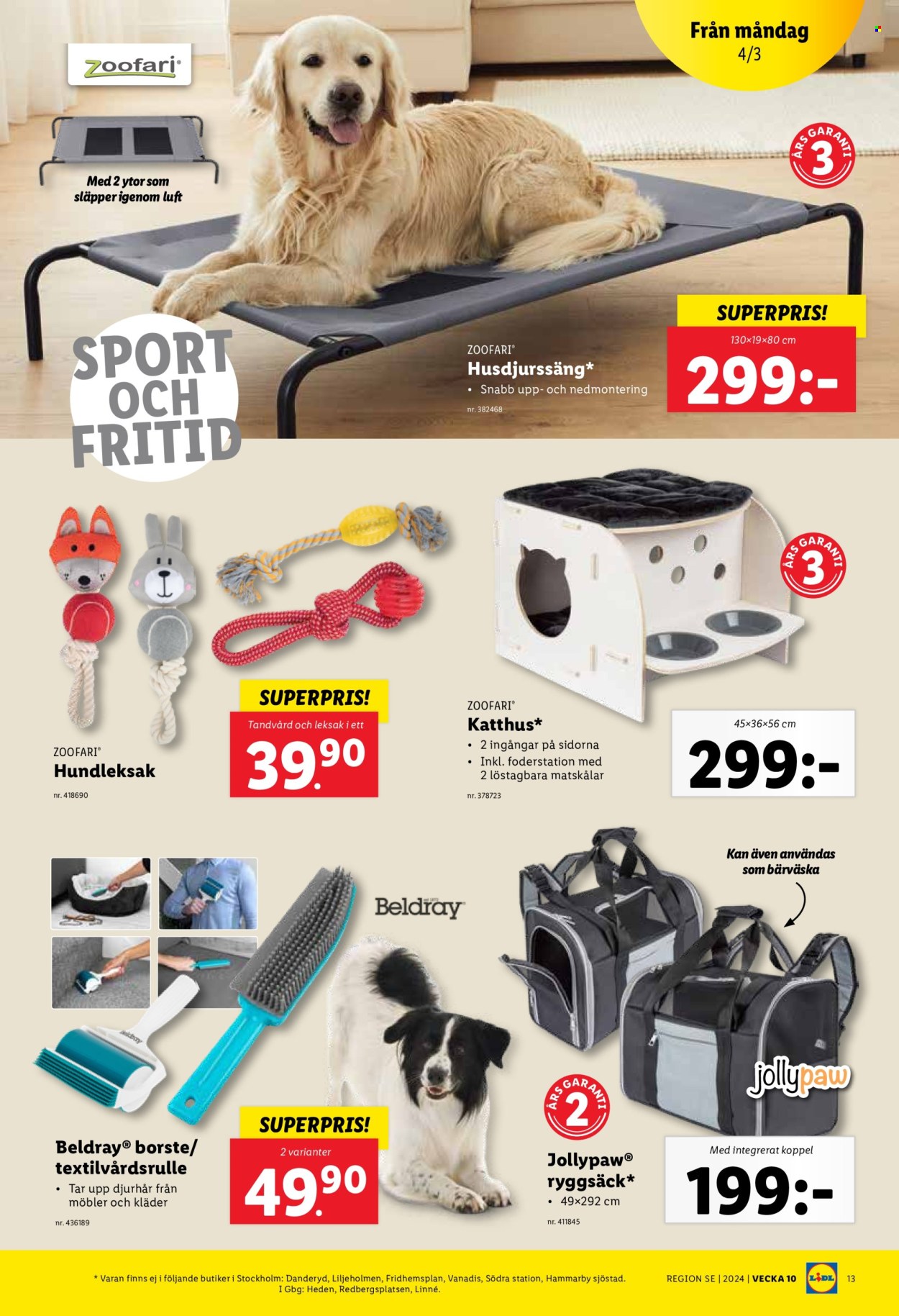 Lidl reklamblad - 4/3 2024 - 10/3 2024. Sida 16