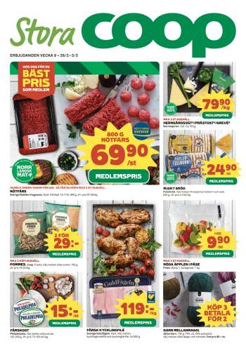 Stora Coop reklamblad - 26/2 2024 - 3/3 2024.