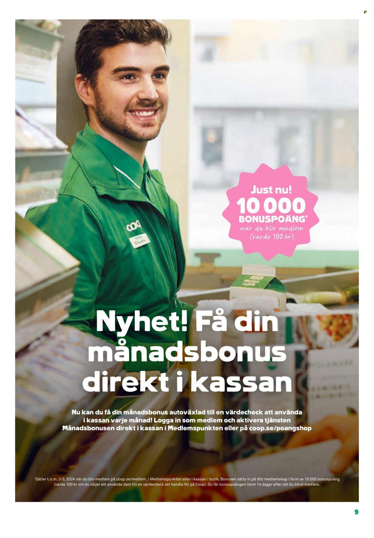 Stora Coop reklamblad - 26/2 2024 - 3/3 2024. Sida 9
