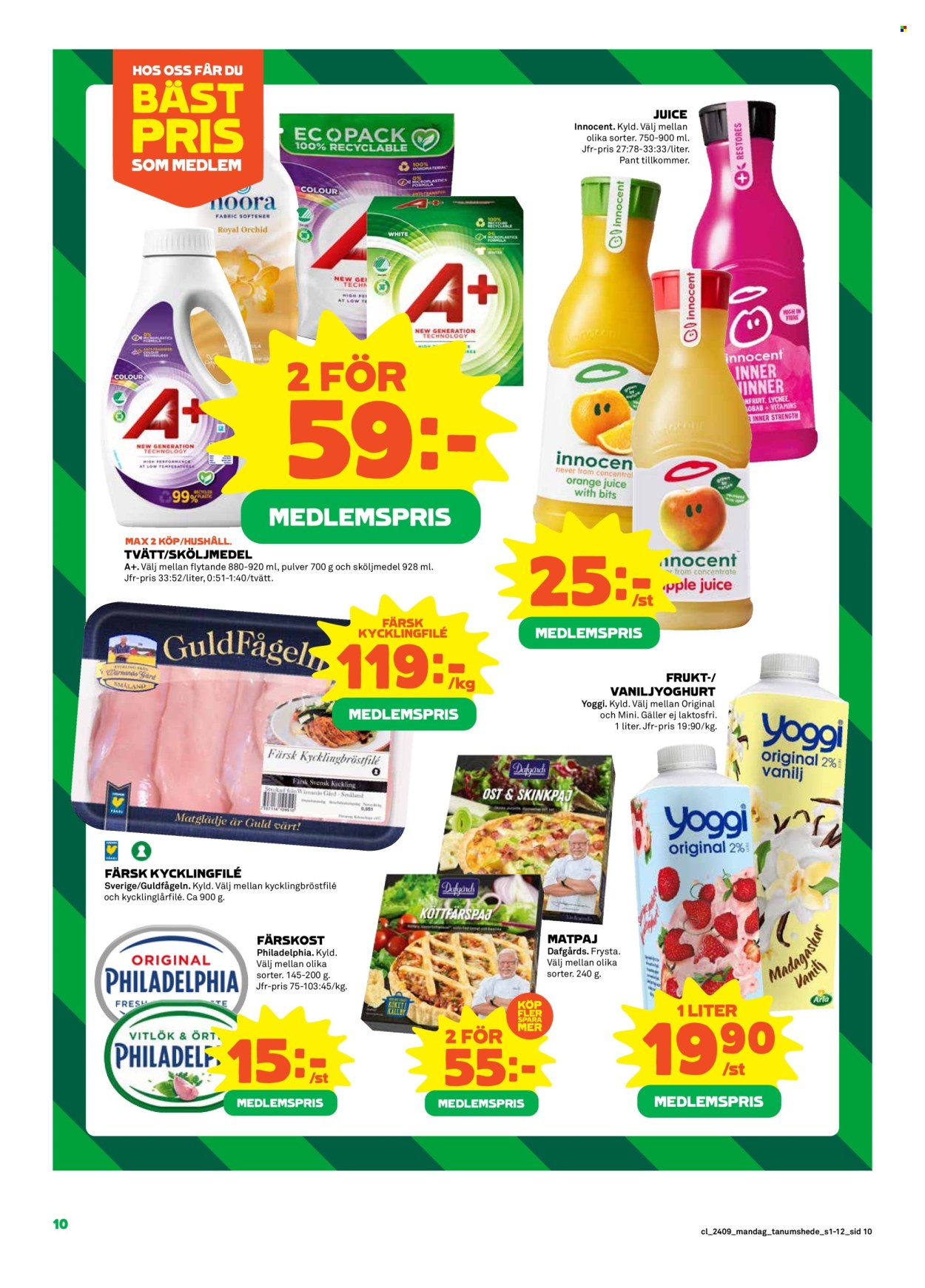 Coop reklamblad - 26/2 2024 - 3/3 2024. Sida 10