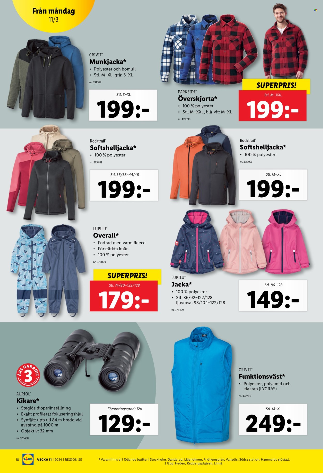 Lidl reklamblad - 11/3 2024 - 17/3 2024. Sida 24