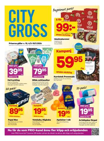 City Gross reklamblad - 4/3 2024 - 10/3 2024.
