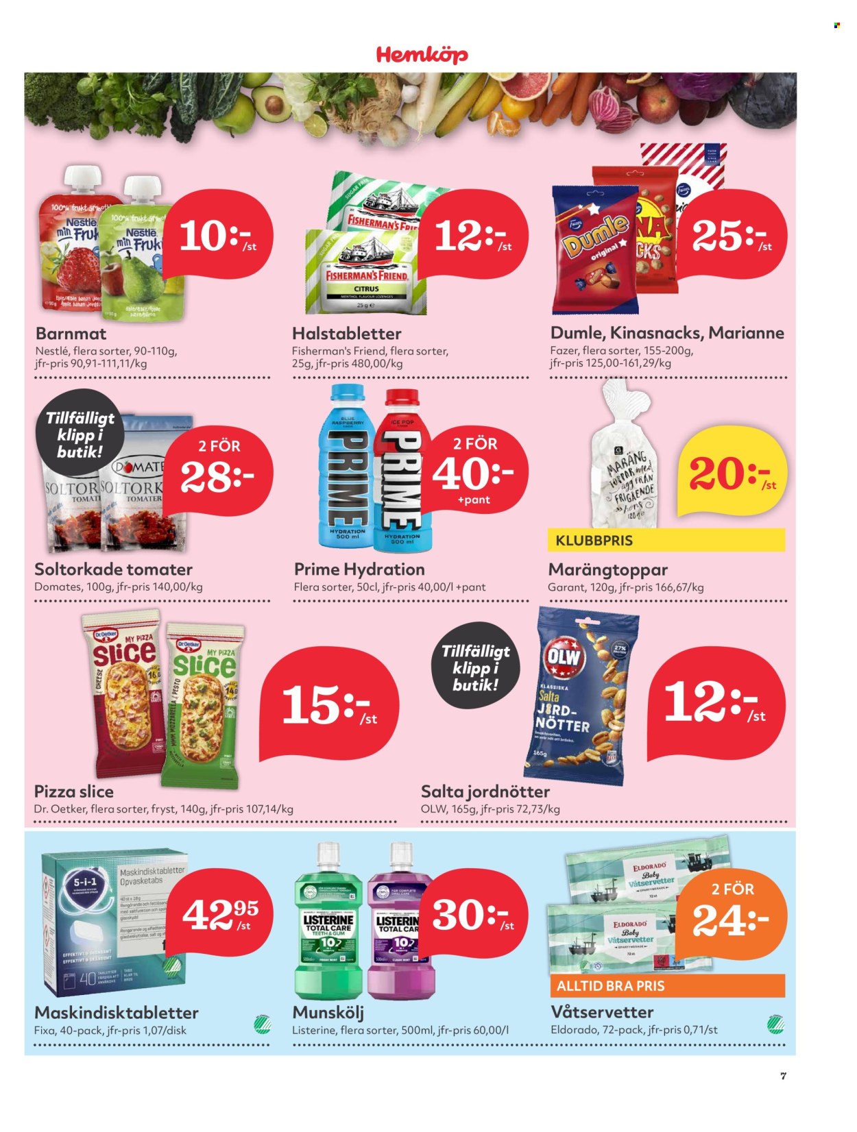 Hemköp reklamblad - 11/3 2024 - 17/3 2024. Sida 7