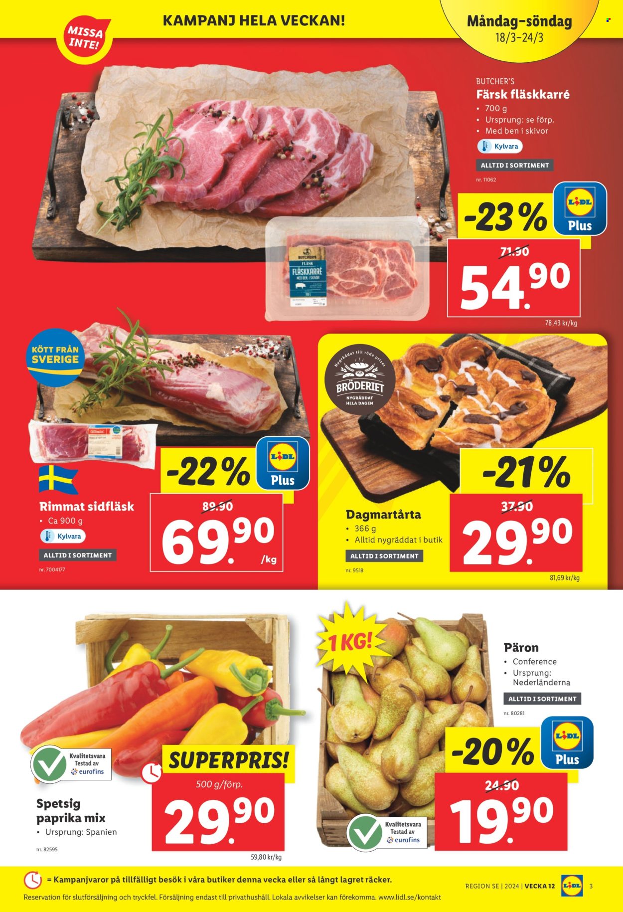Lidl reklamblad - 18/3 2024 - 24/3 2024. Sida 3
