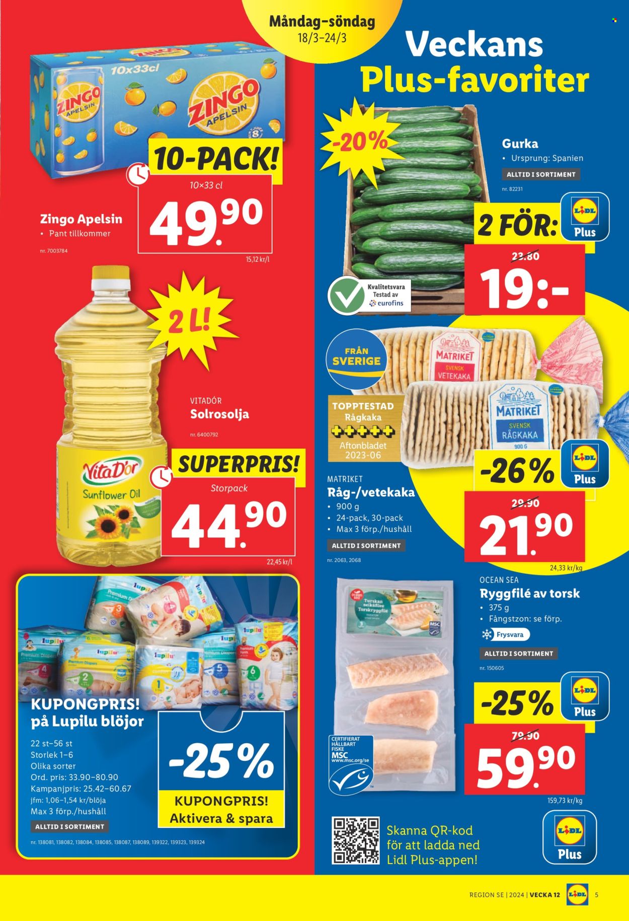 Lidl reklamblad - 18/3 2024 - 24/3 2024. Sida 5