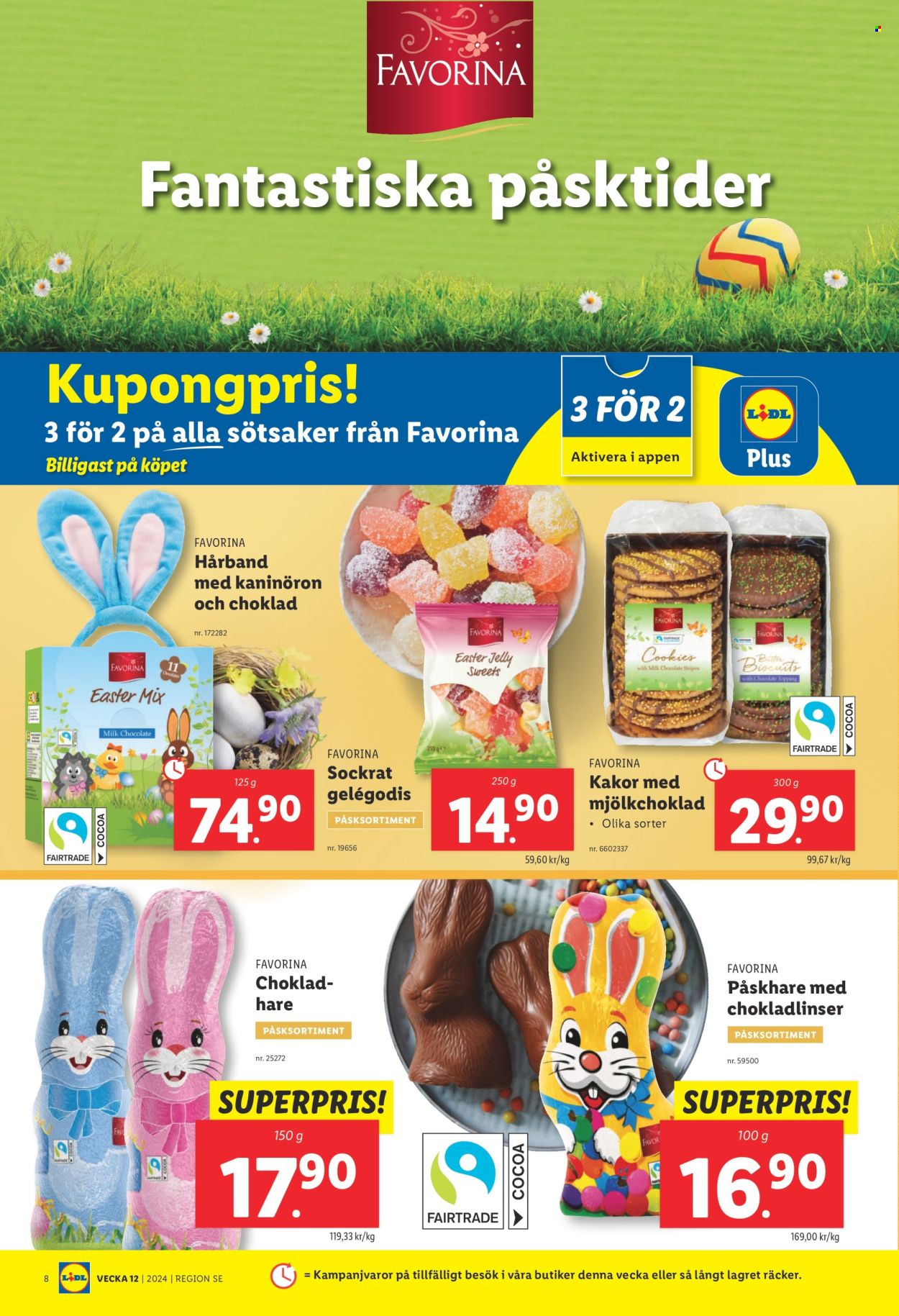 Lidl reklamblad - 18/3 2024 - 24/3 2024. Sida 8
