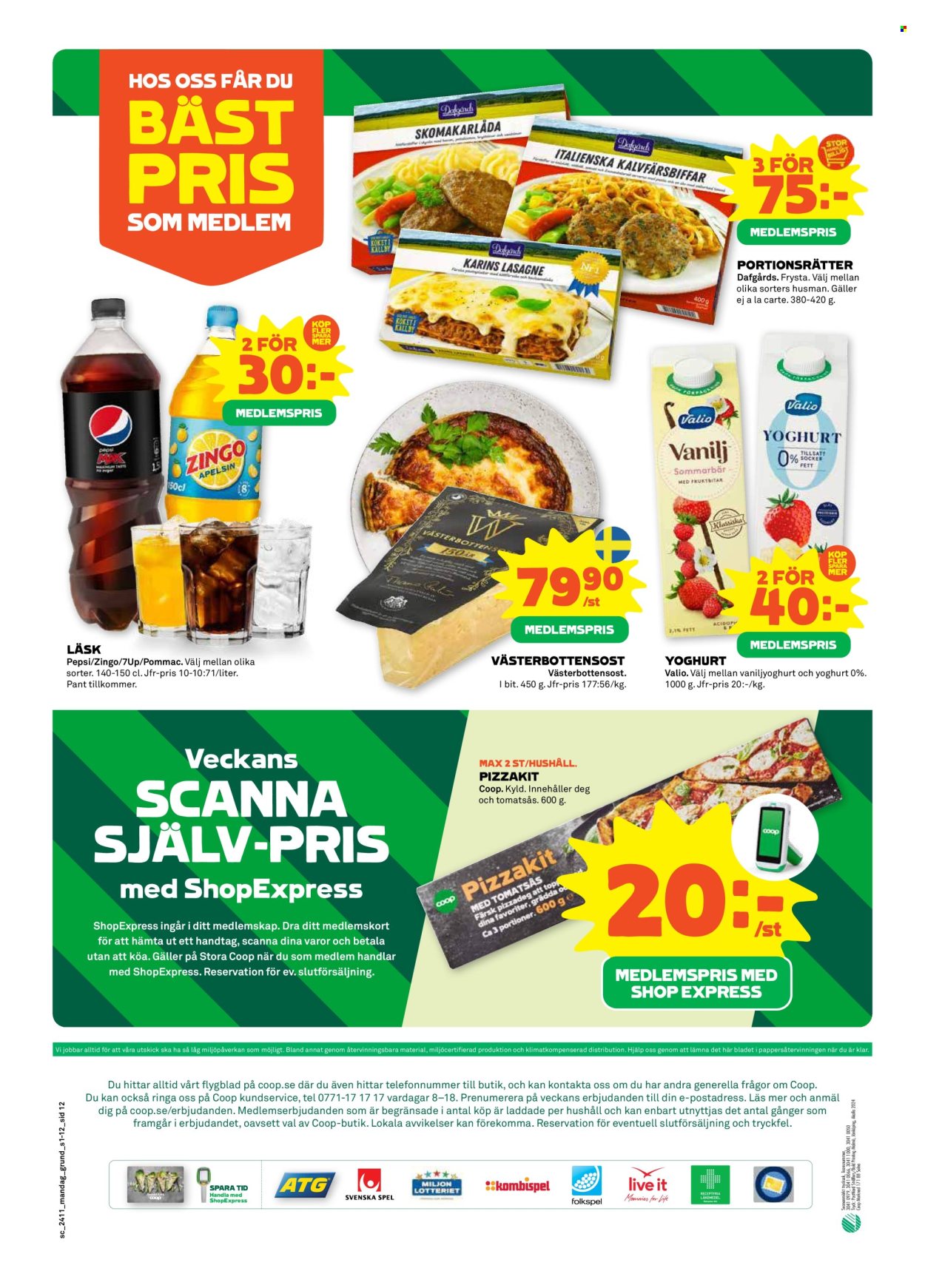 Coop reklamblad - 11/3 2024 - 17/3 2024. Sida 12