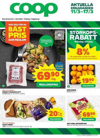 Coop reklamblad - 11/3 2024 - 17/3 2024.